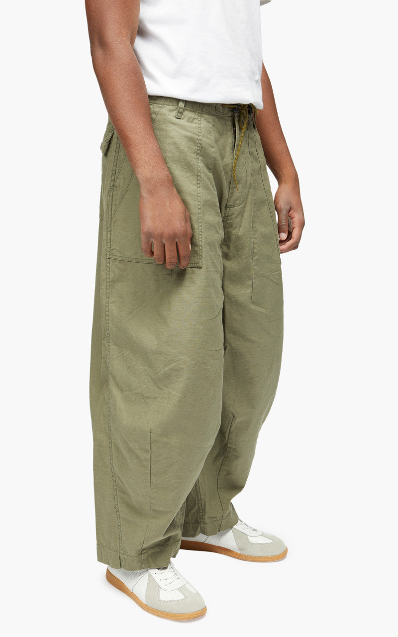 Needles H.D. Pant Fatigue Olive