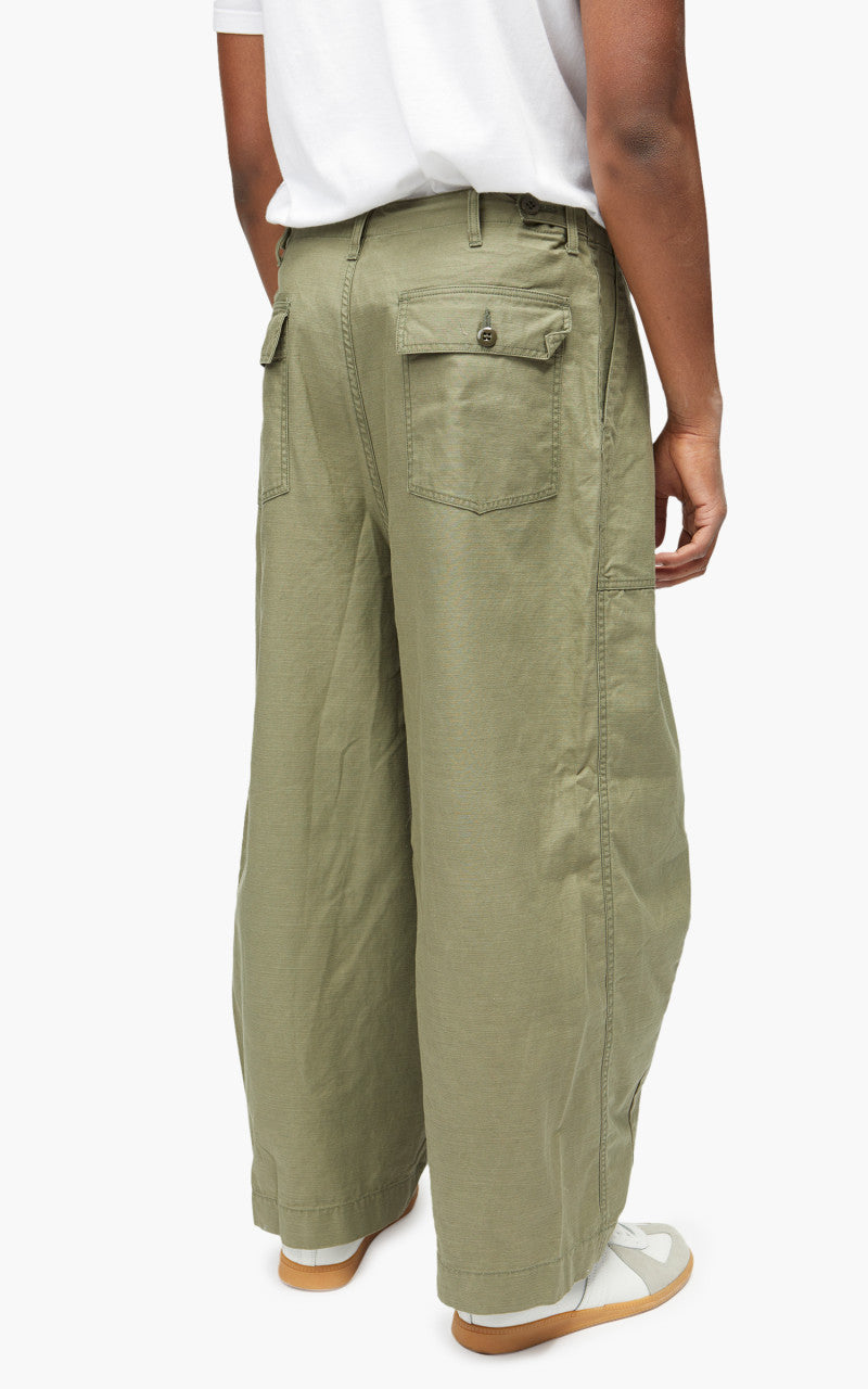 Needles H.D. Pant Fatigue Olive