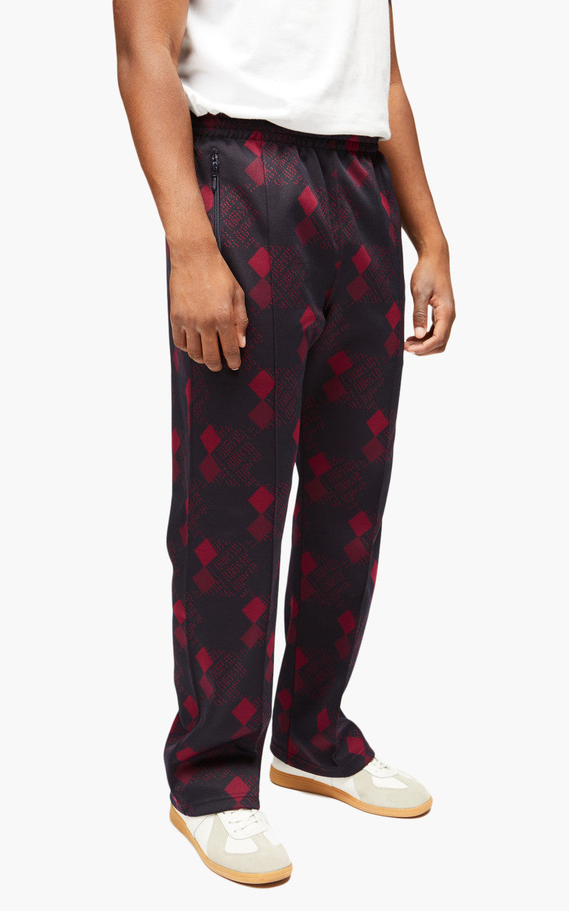 Needles Track Pant Poly Jacquard Navy