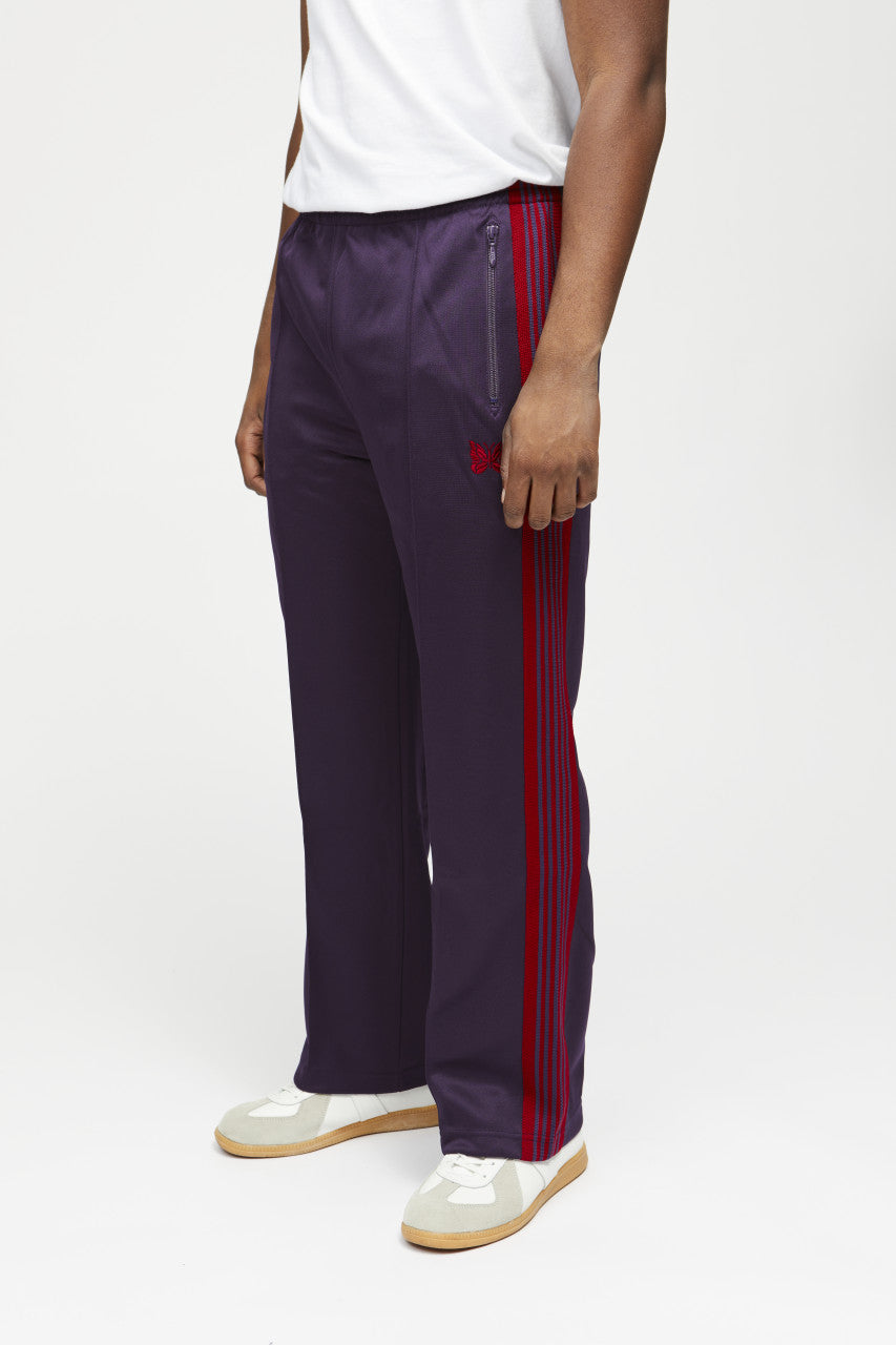 Needles Track Pant Poly Smooth Dark Purple