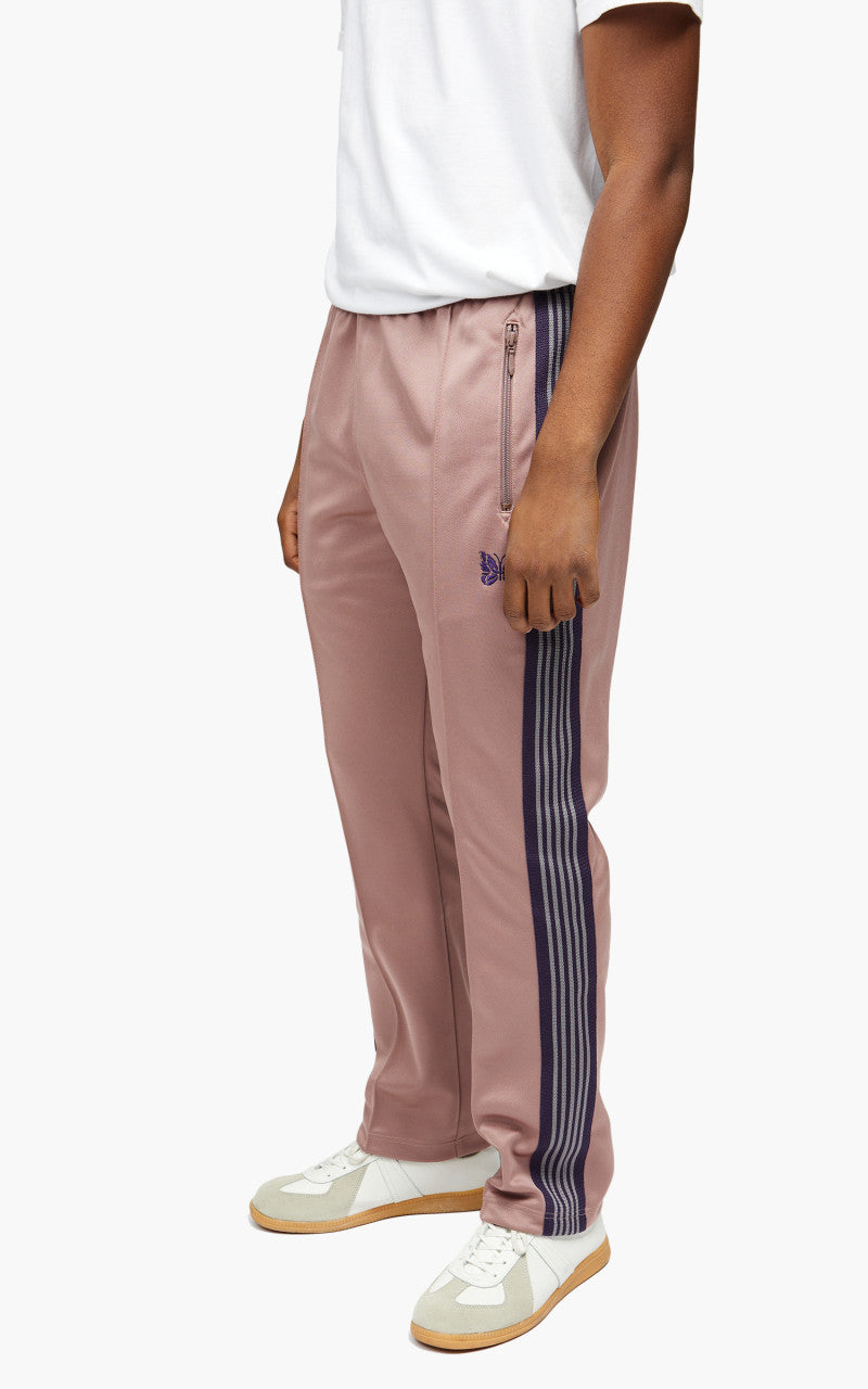 Needles Narrow Track Pant Poly Smooth Taupe