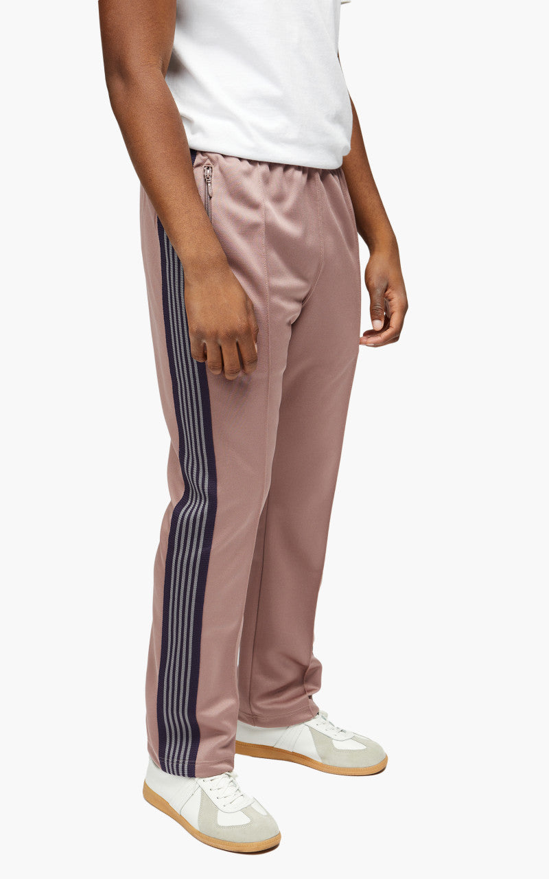 Needles Narrow Track Pant Poly Smooth Taupe