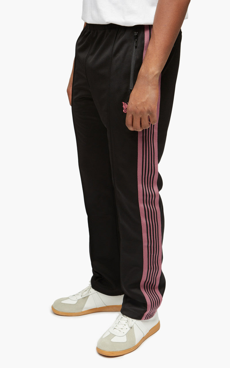 Needles Narrow Track Pant Poly Smooth Faded Black