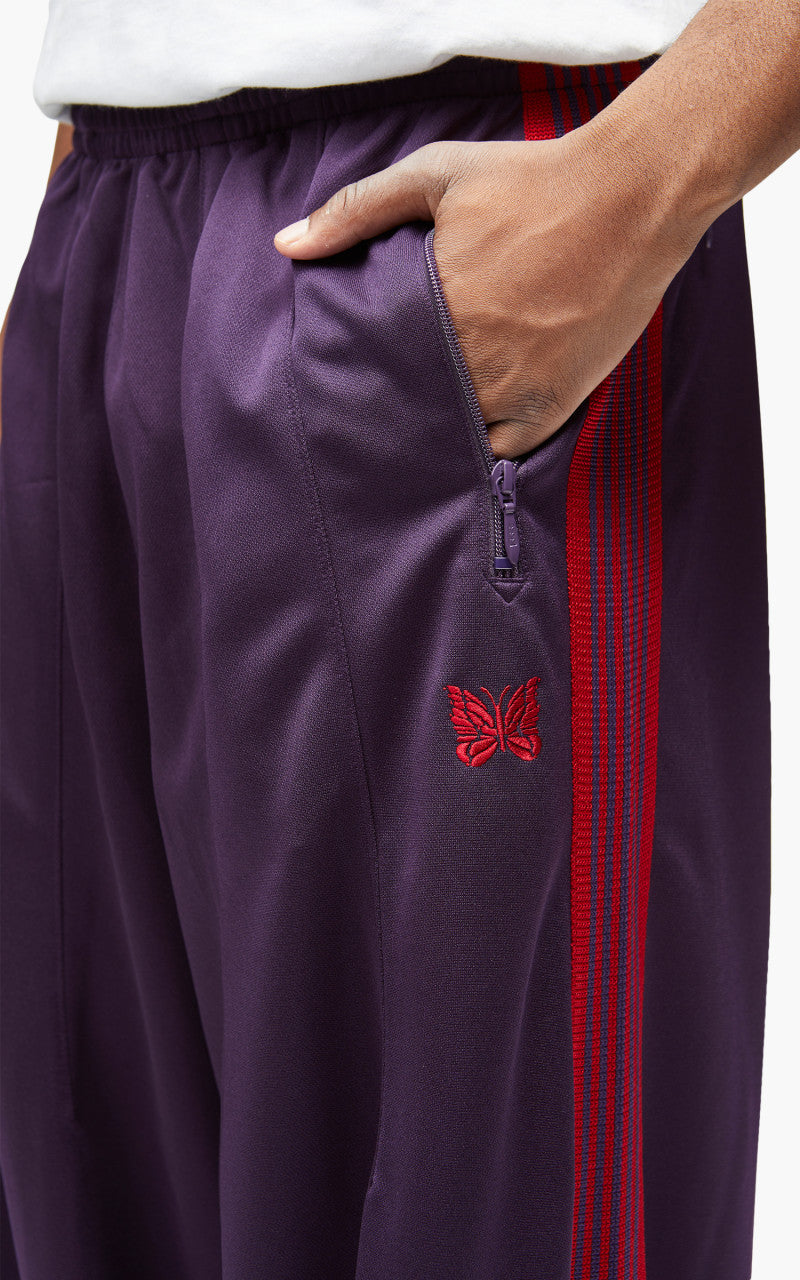 Needles H.D. Track Pant Poly Smooth Dark Purple