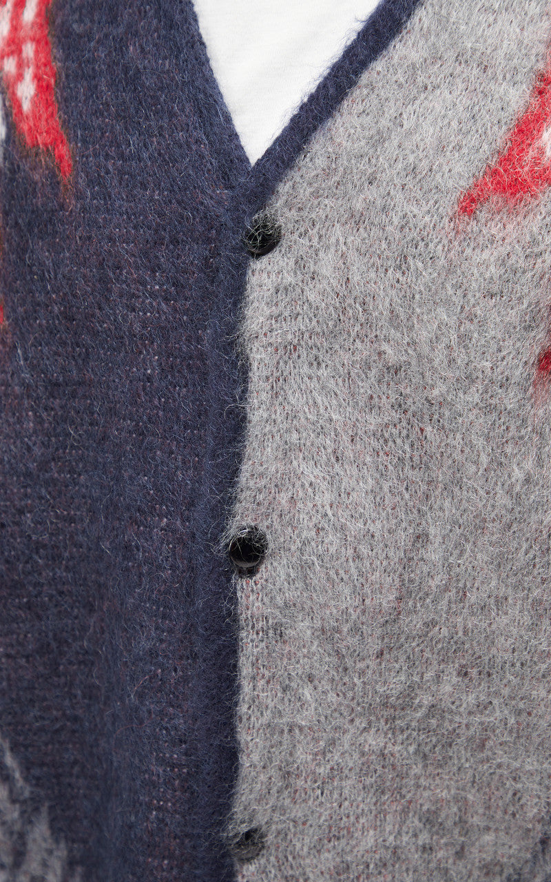 Needles Mohair Cardigan Papillon Navy