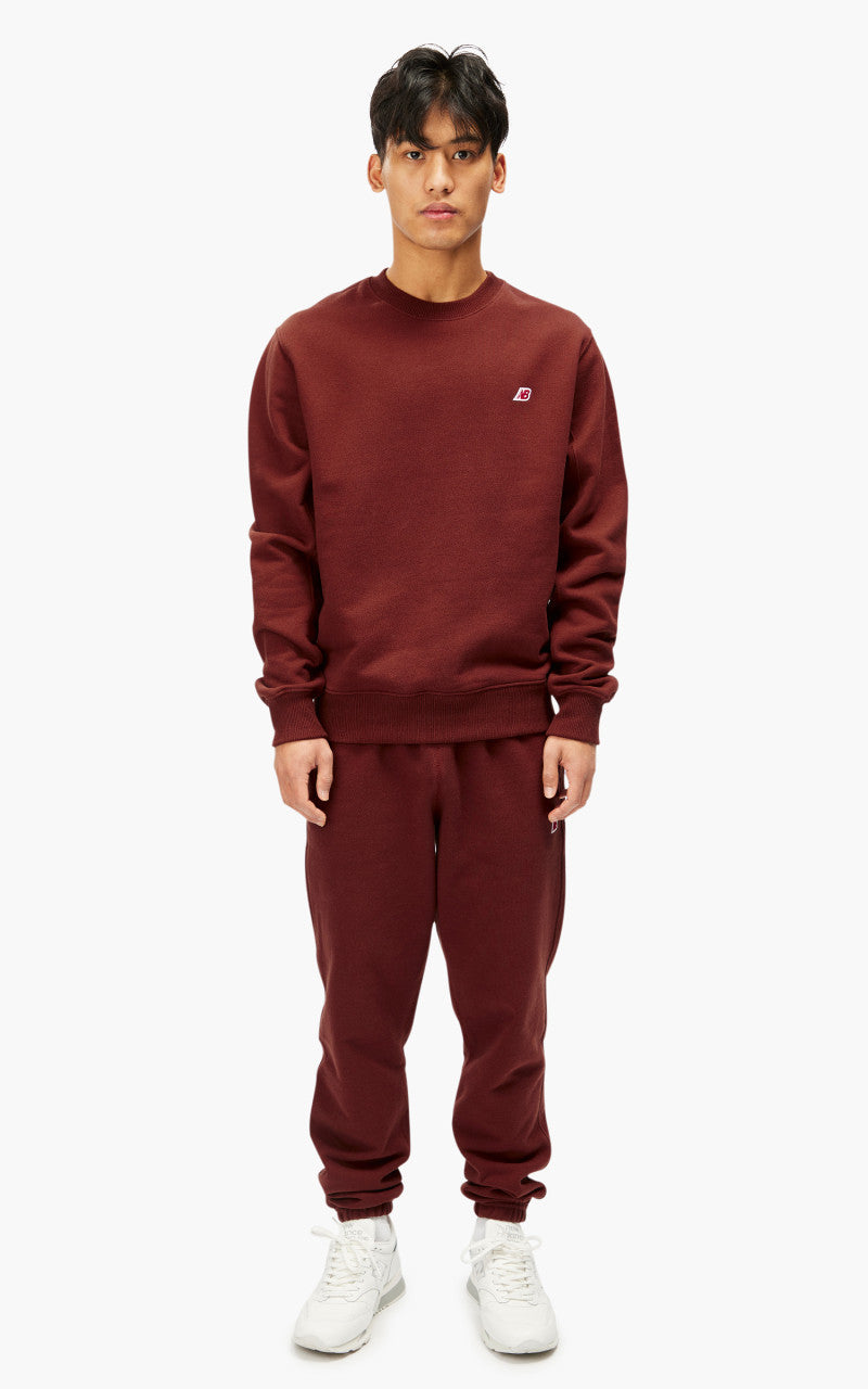 New Balance Core Crewneck "Made in USA" Rich Oak