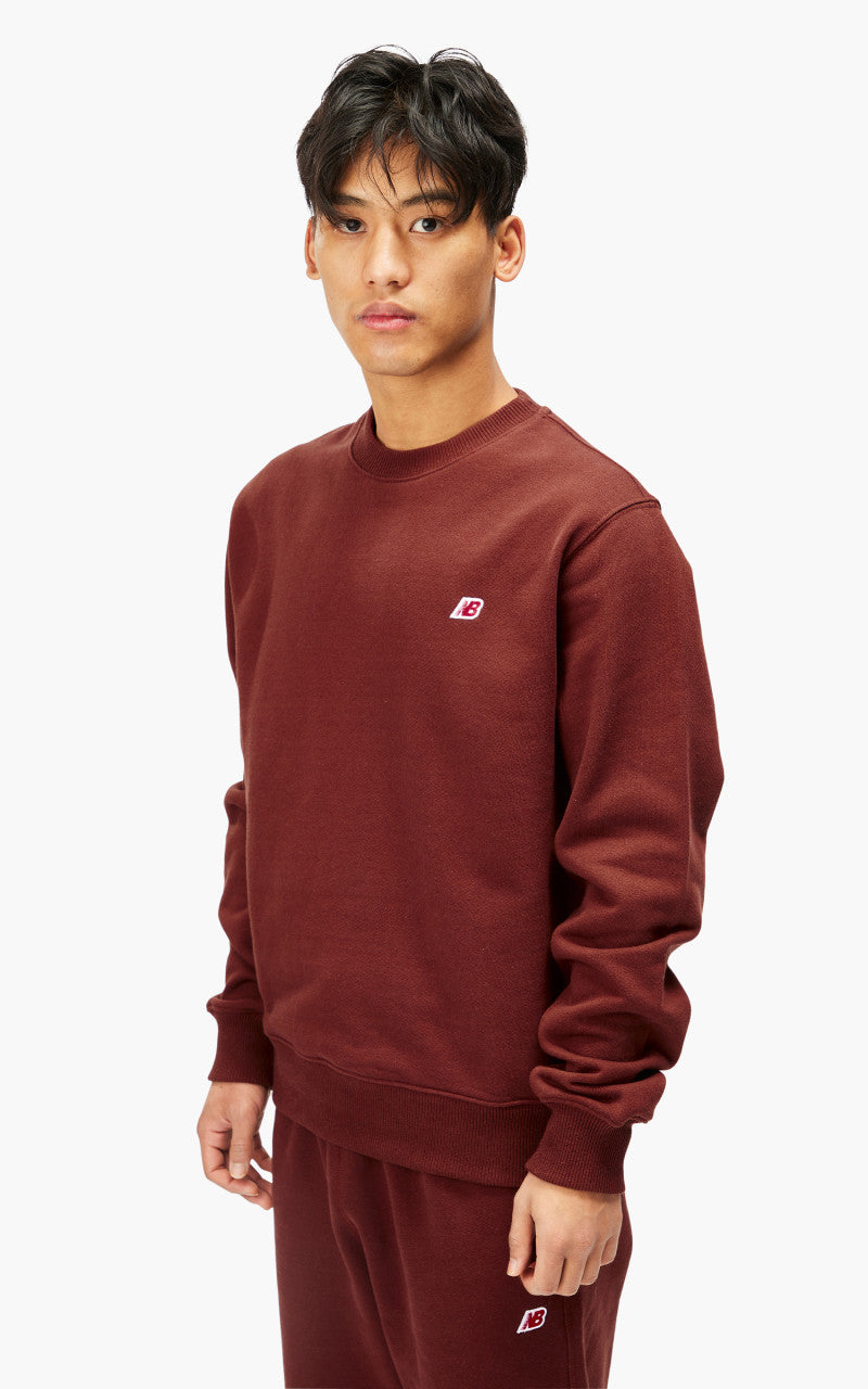 New Balance Core Crewneck "Made in USA" Rich Oak