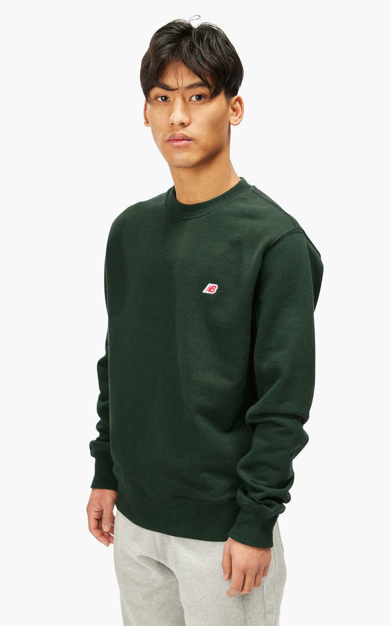 New Balance Core Crewneck "Made in USA" Midnight Green