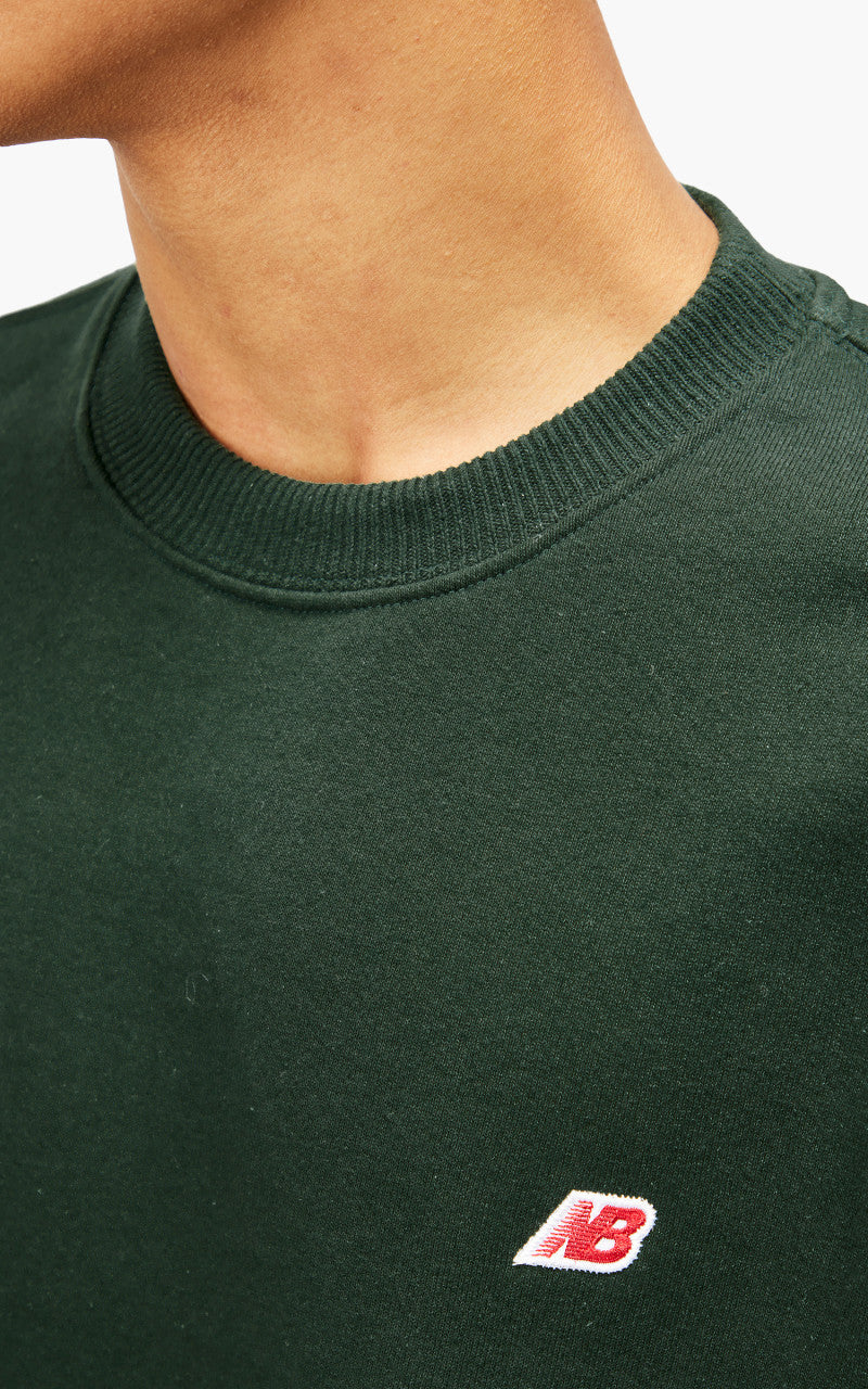 New Balance Core Crewneck "Made in USA" Midnight Green