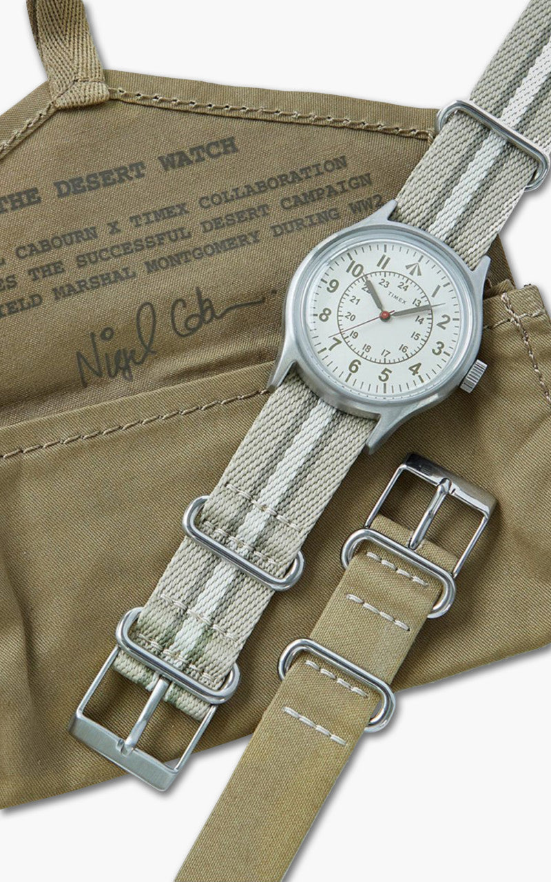 Nigel Cabourn x Timex Desert Watch Tan