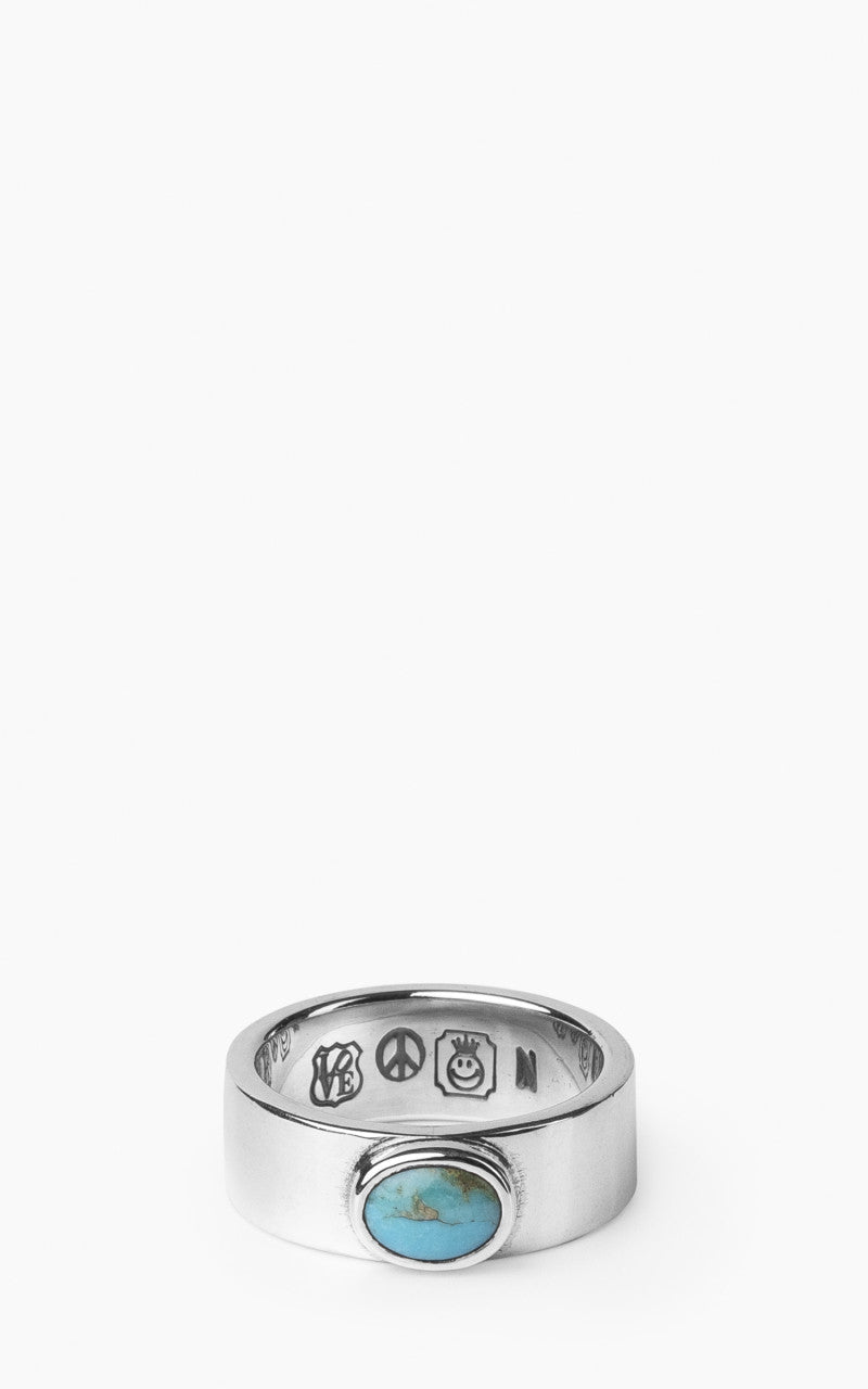 North Works W-027 Ring Turquoise 900 Silver