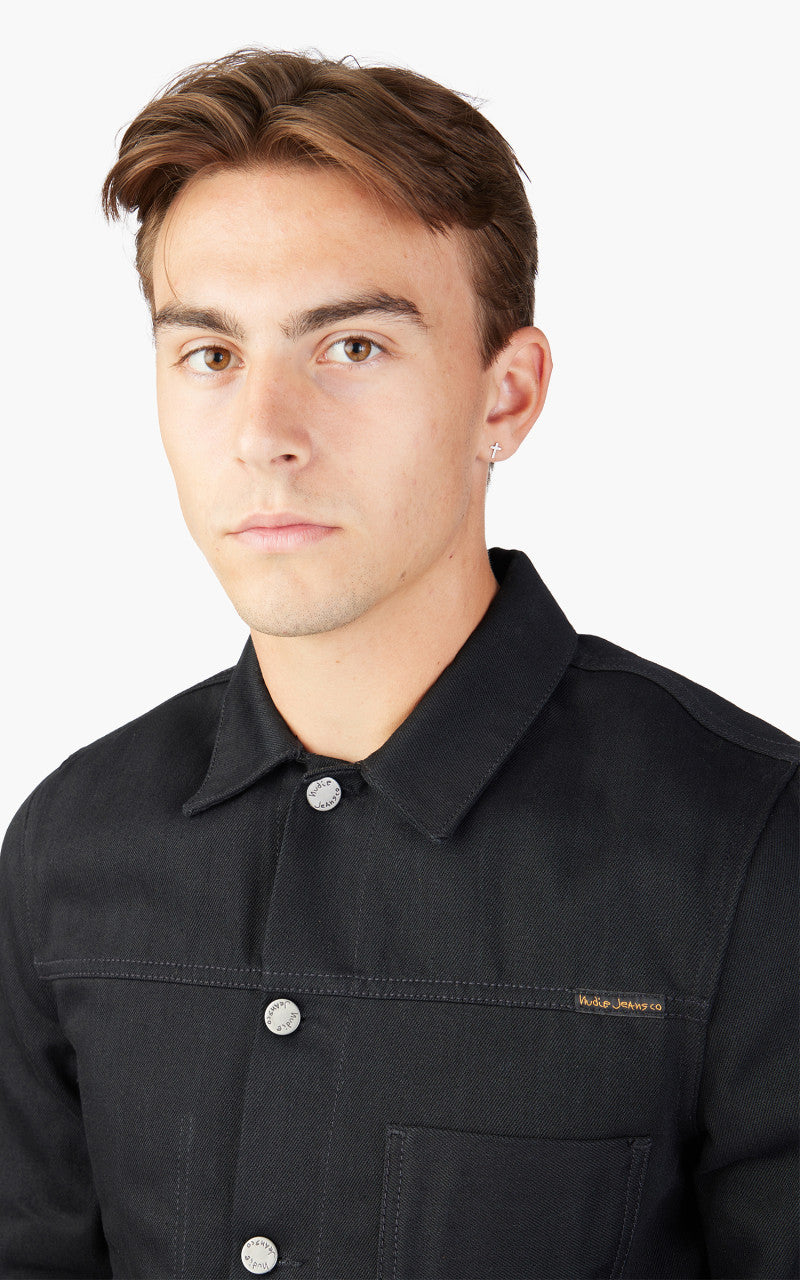 Nudie Jeans Ronny Dry Black Selvage