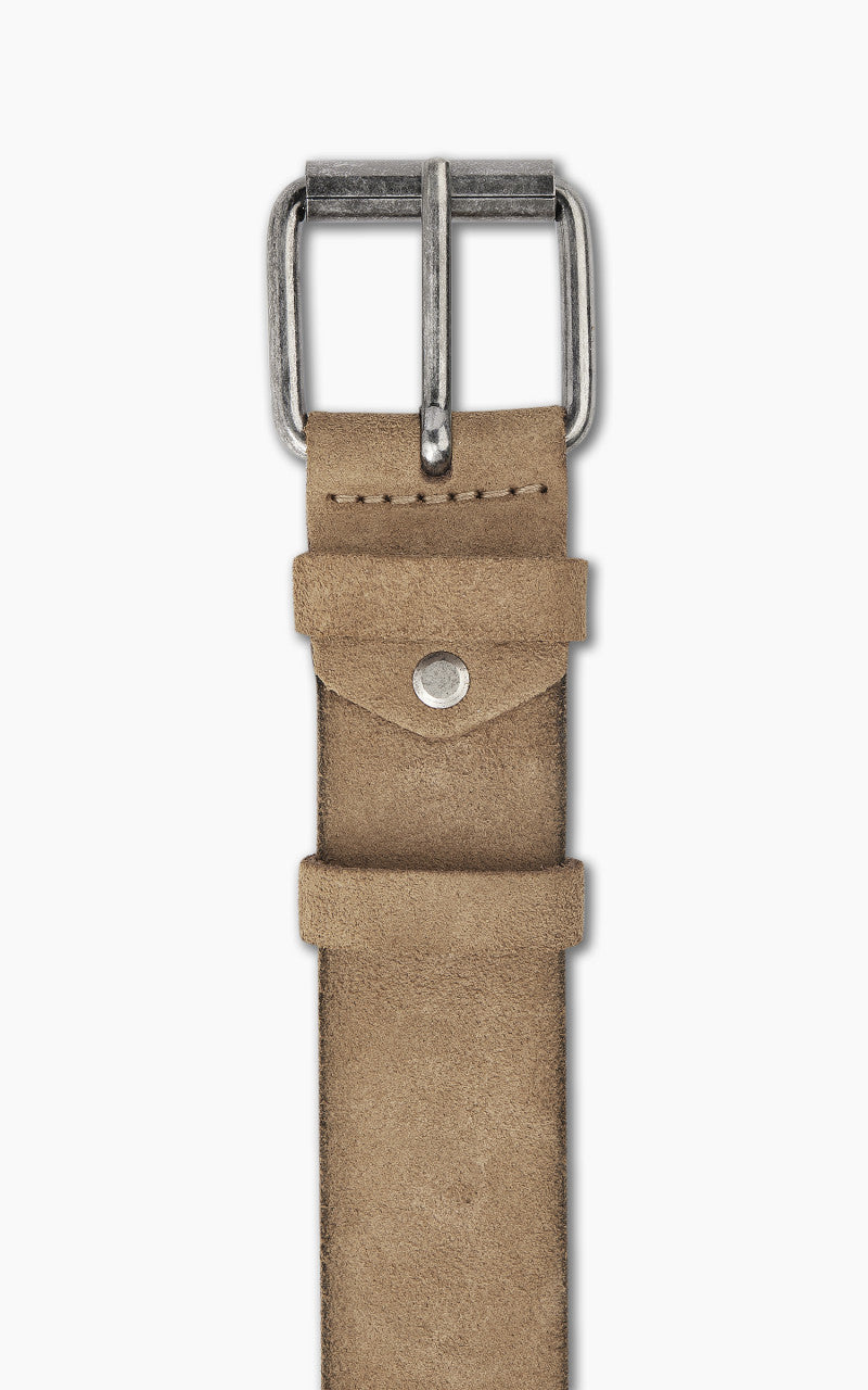 Nudie Jeans Pedersson Suede Belt Beige