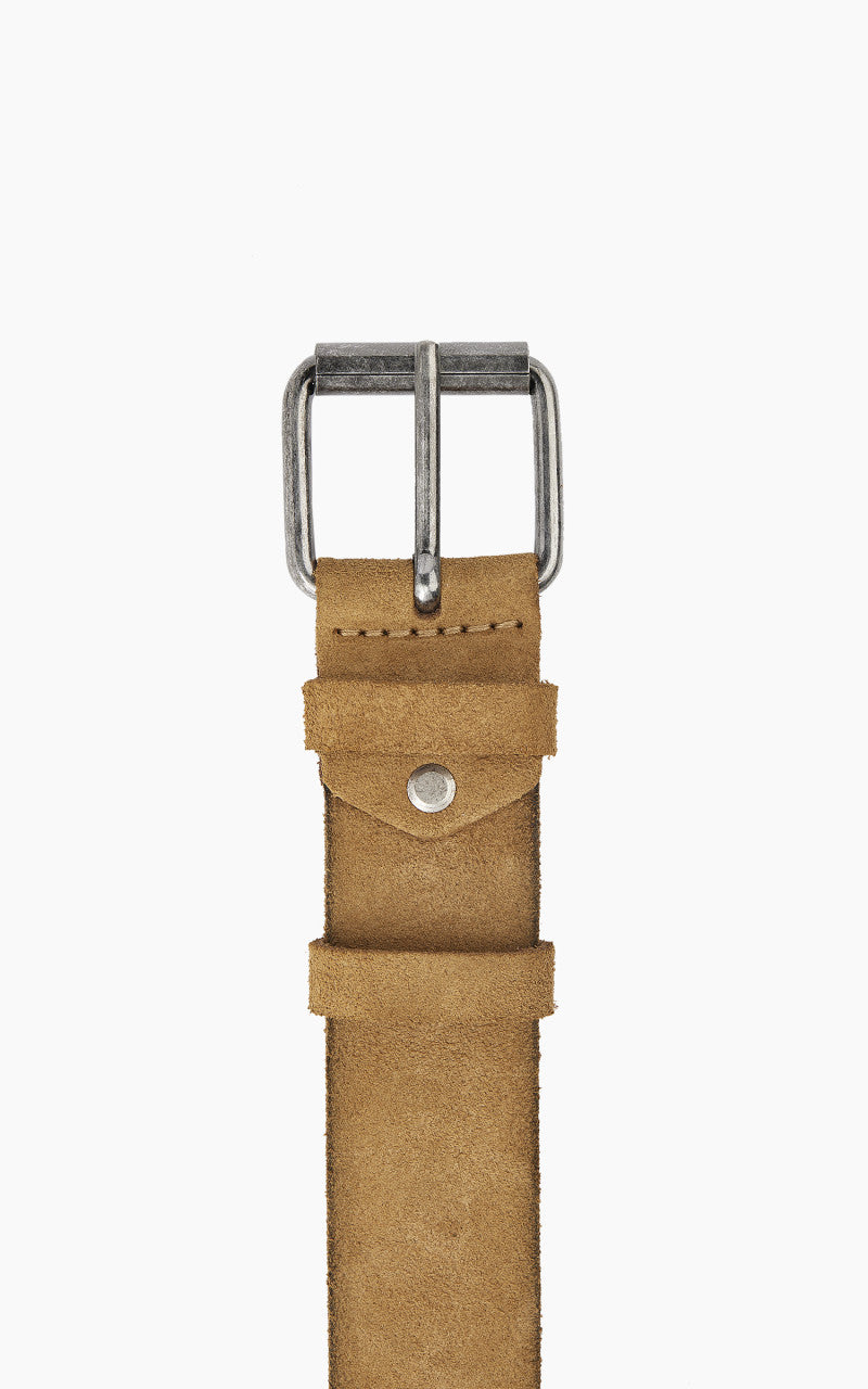 Nudie Jeans Pedersson Suede Belt Ochre