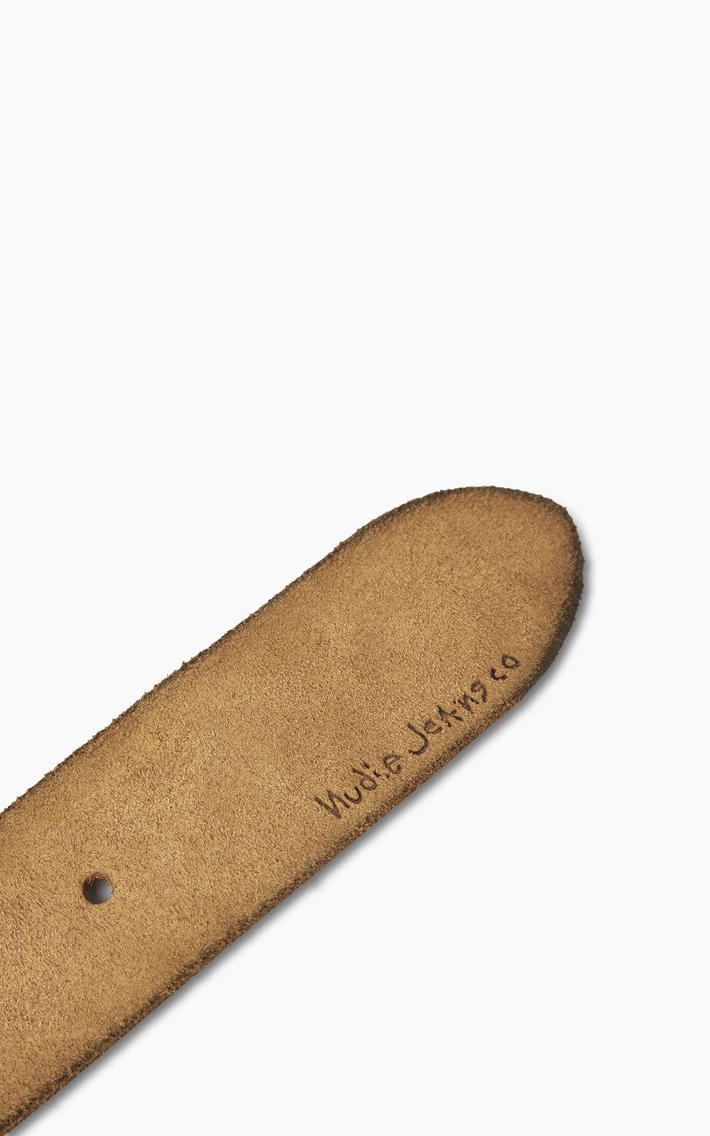Nudie Jeans Pedersson Suede Belt Ochre