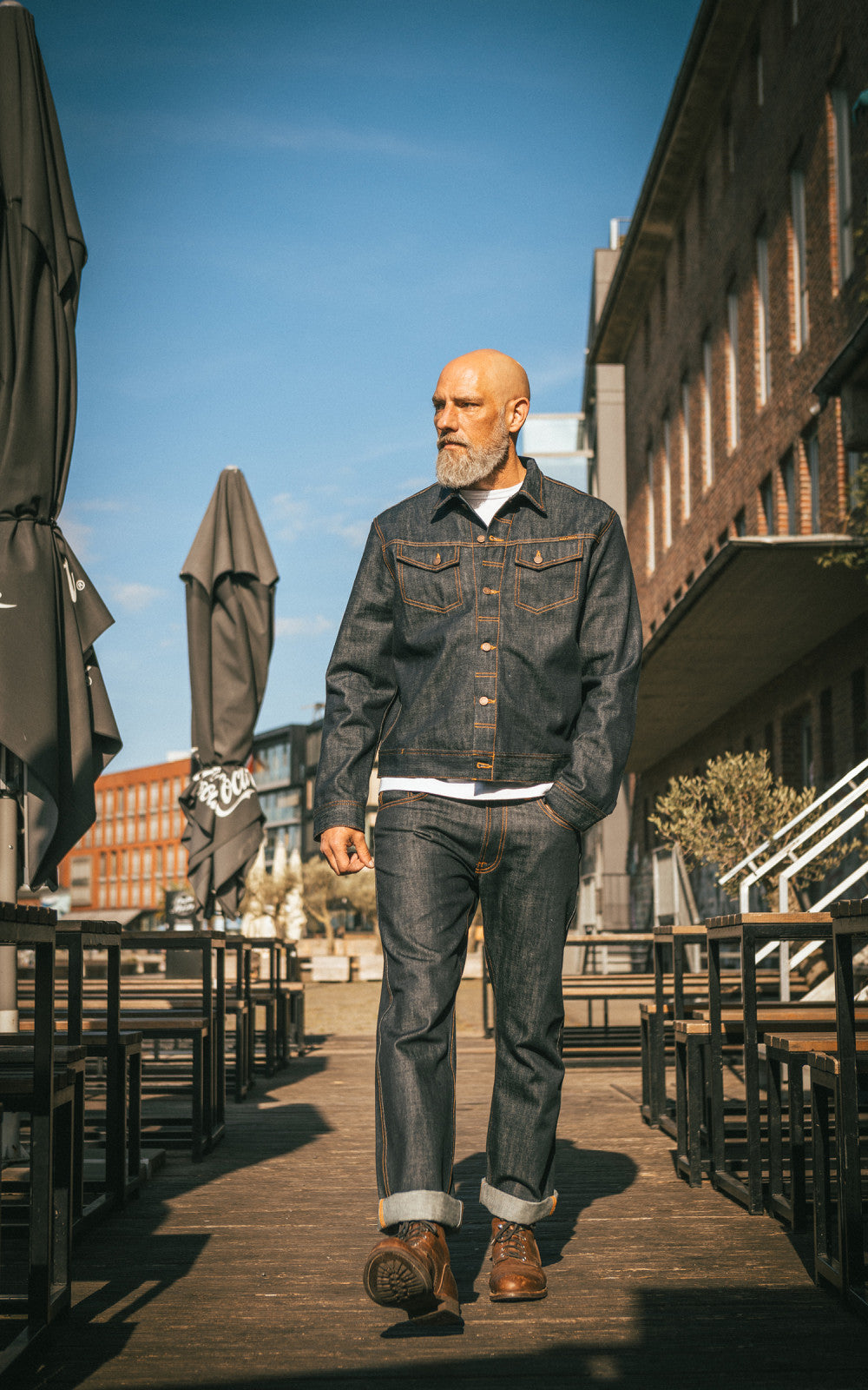 Nudie Jeans Conny Denim Jacket Dry Streaky