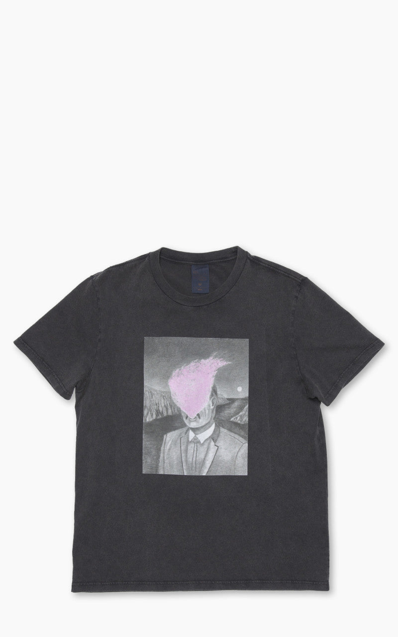 Nudie Jeans x Jeff Olsson Roy Bad Breath T-Shirt Faded Black