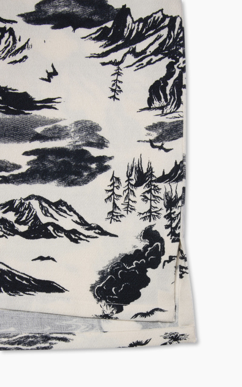 Nudie Jeans x Jeff Olsson Arvid Jeff Hawaii Shirt Ecru