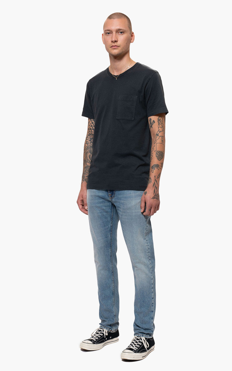 Nudie Jeans Lean Dean Cloud Blue