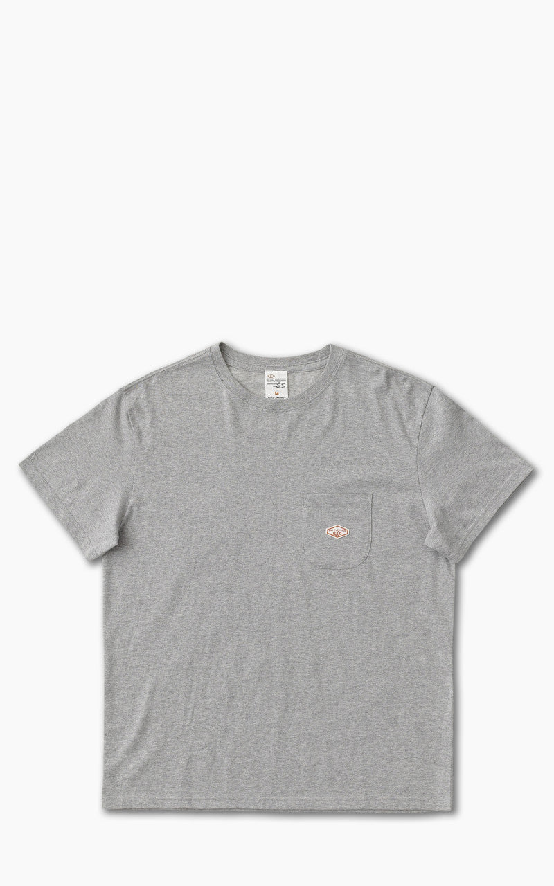 Nudie Jeans Leffe Pocket Tee Greymelange