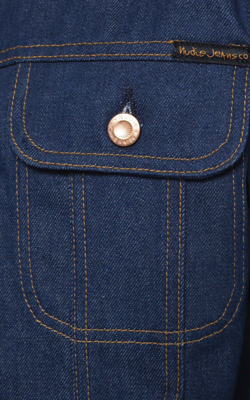 Nudie Jeans Robby Dry 70s Blue