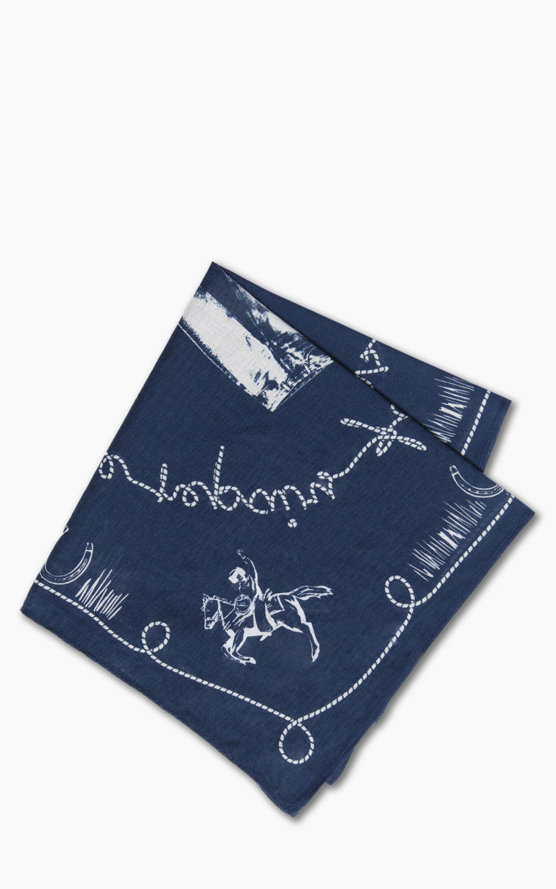 Nudie Jeans Ingrid Bandana Free Repairs Navy