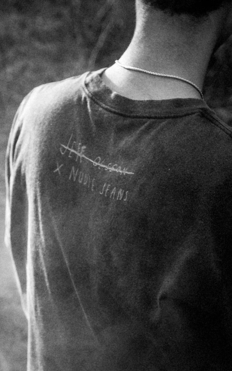 Nudie Jeans x Jeff Olsson Roy Oh No T-Shirt Faded Black
