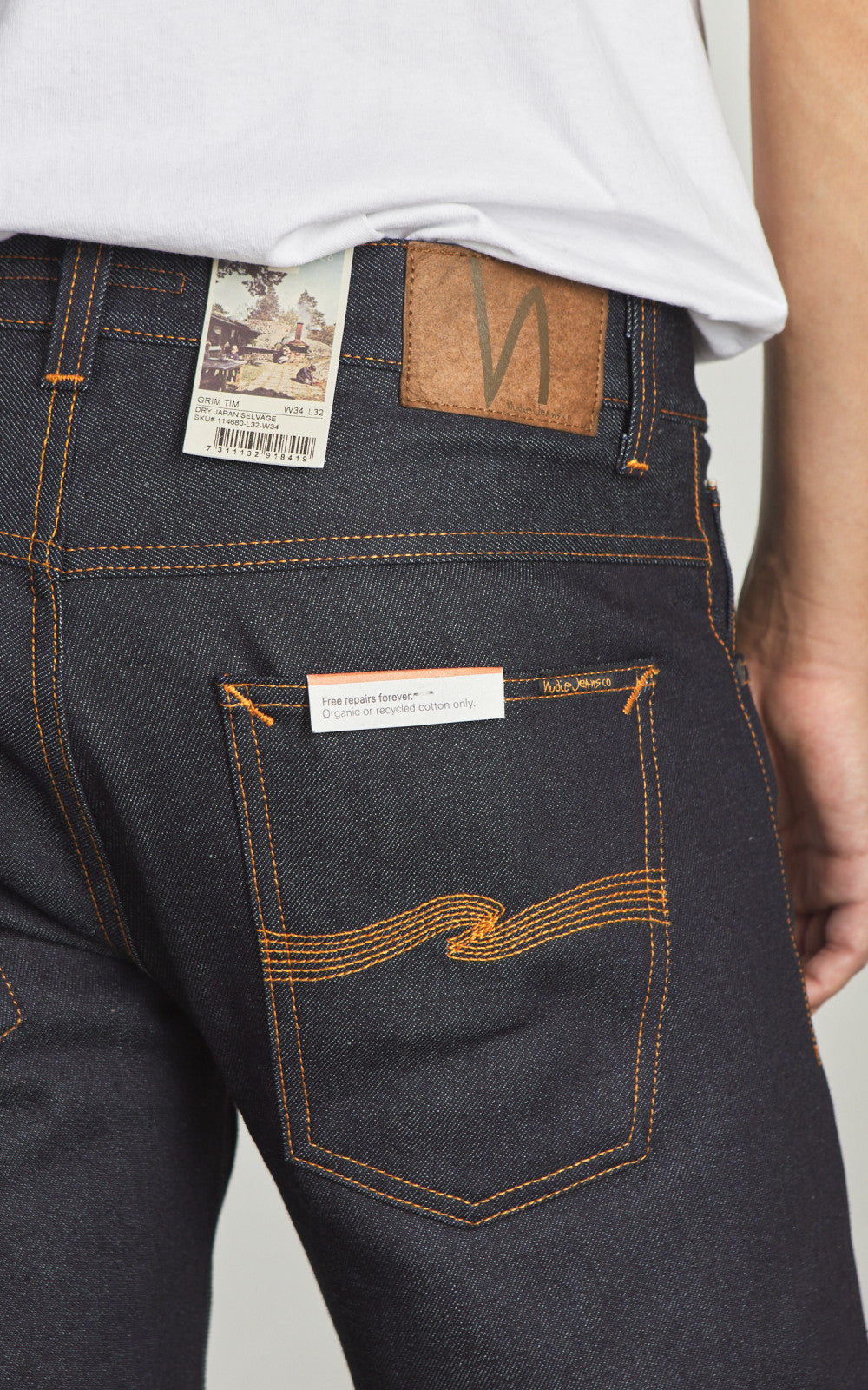 Nudie Jeans Grim Tim Dry Japan Selvage