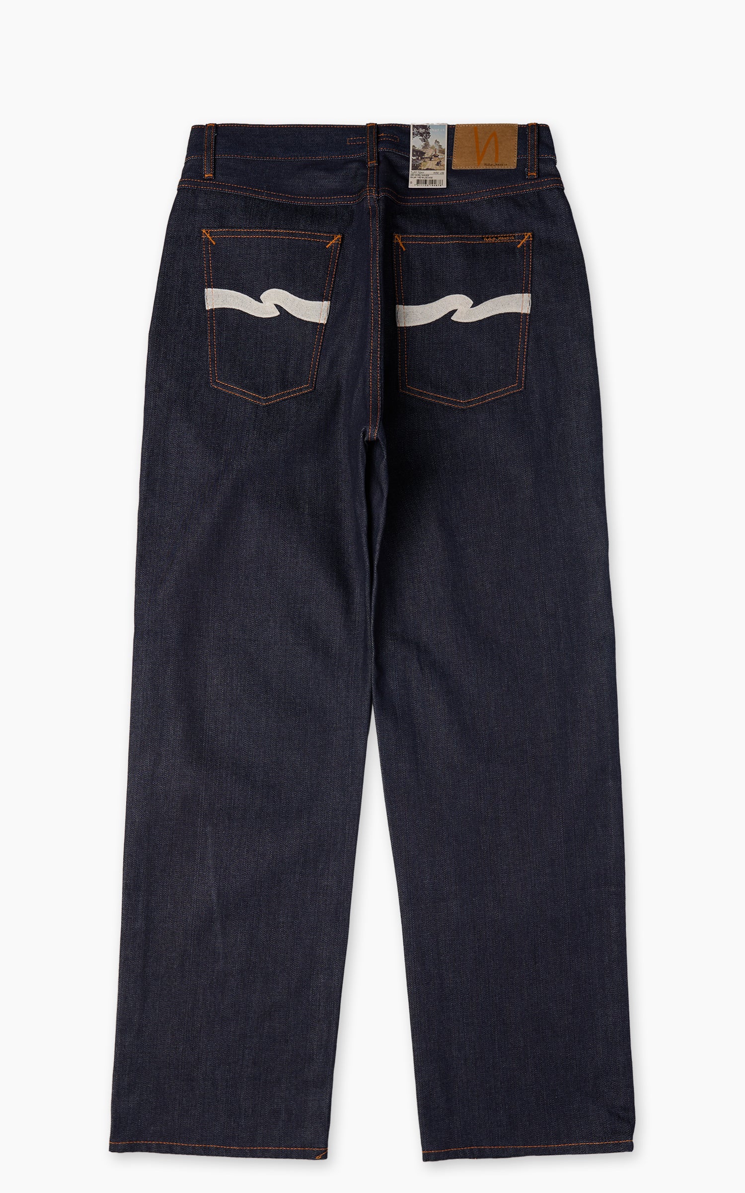 Nudie Jeans Tuff Tony Dry Ecru Waves