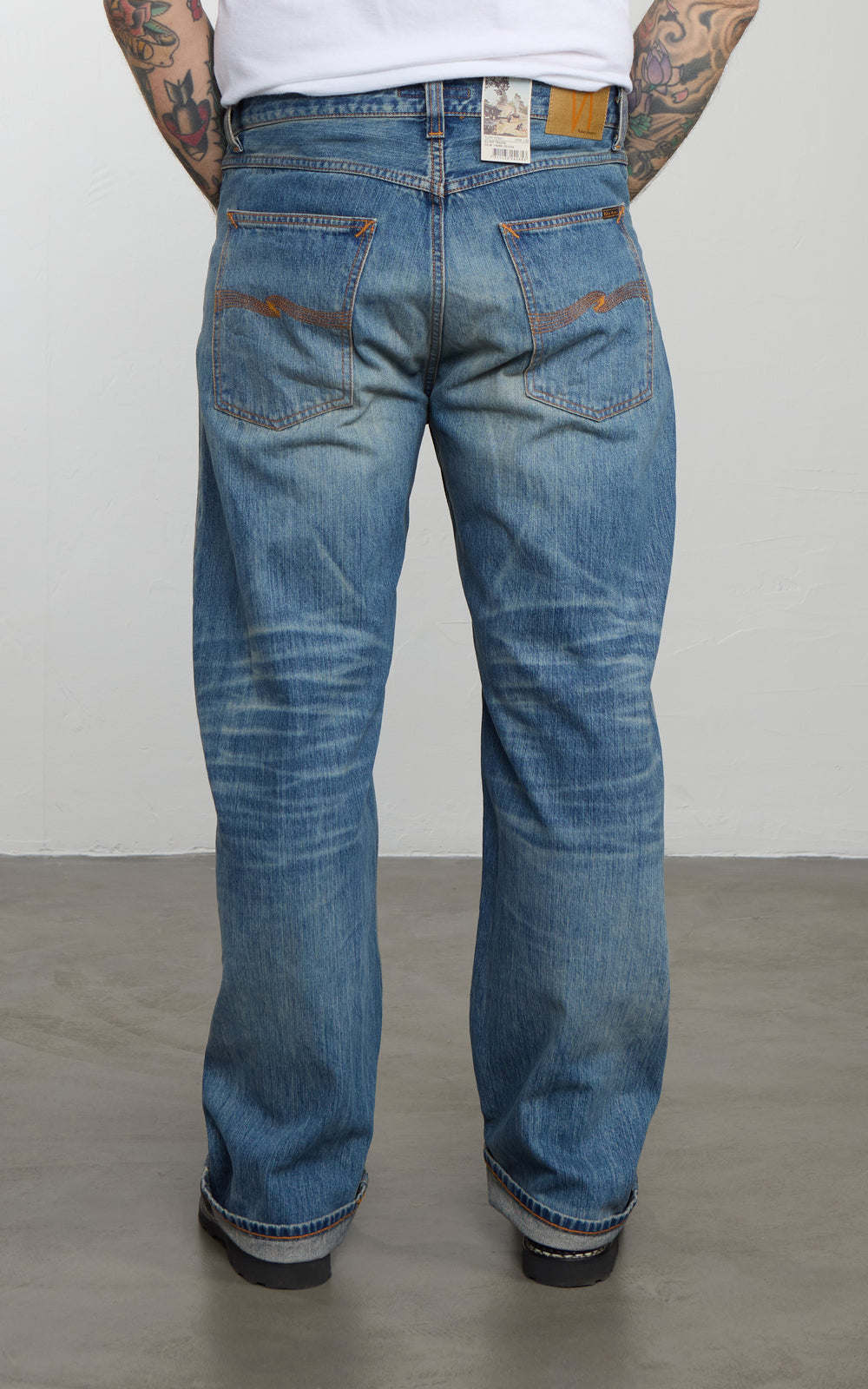 Nudie Jeans Tuff Tony Silver Tracks