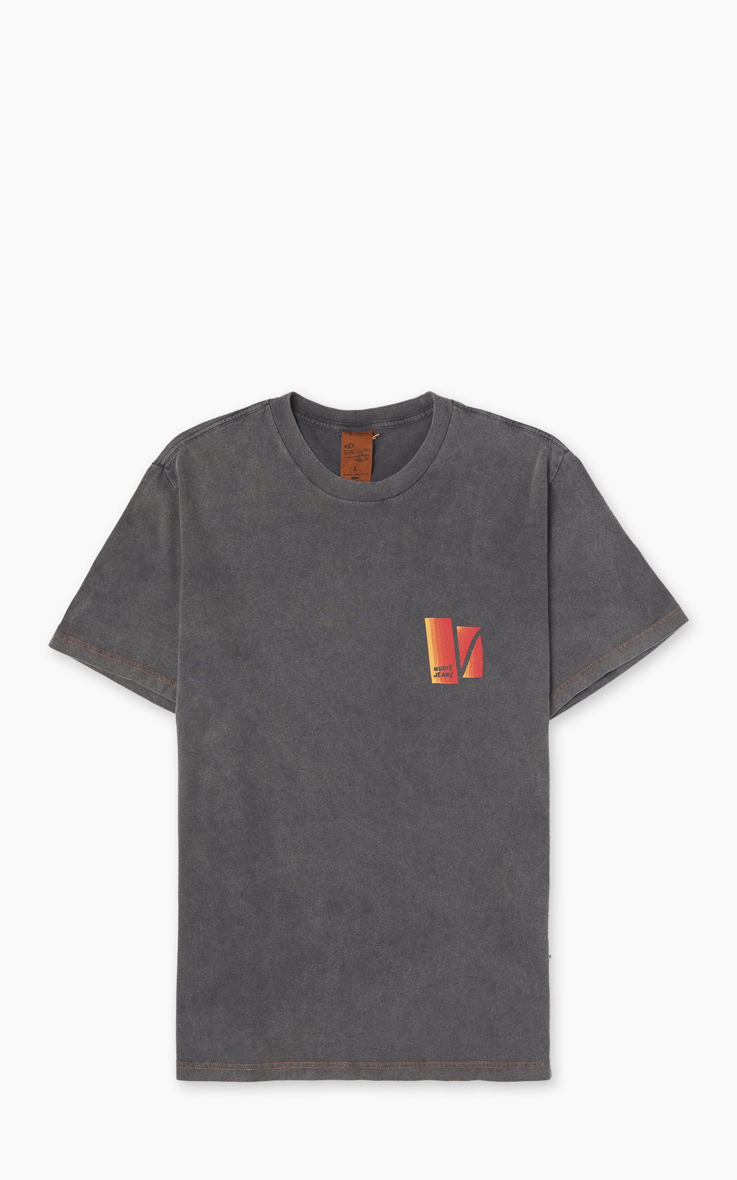 Nudie Jeans Roy Sunburns T-Shirt Antracite