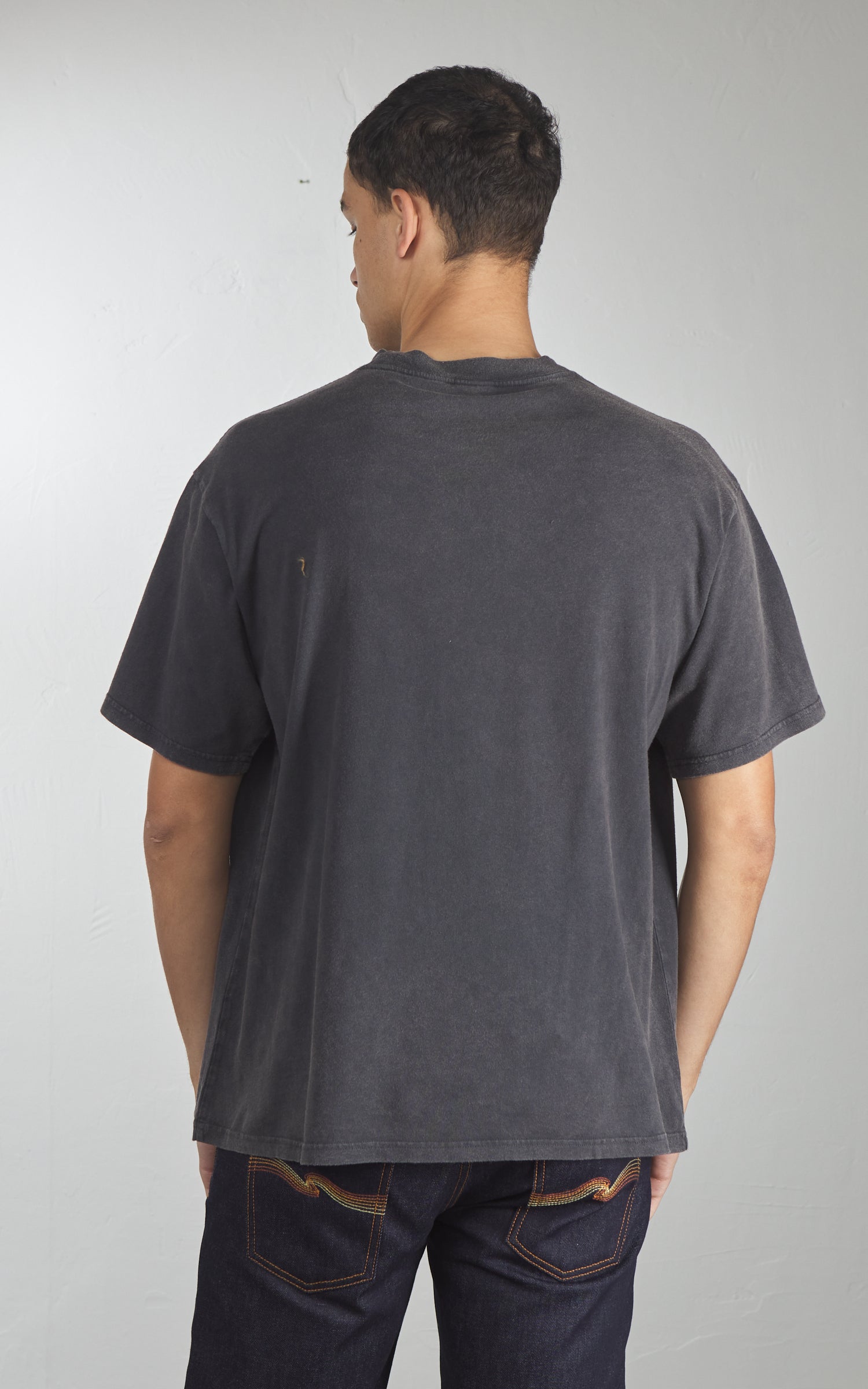 Nudie Jeans Koffe Sunburns T-Shirt Antracite