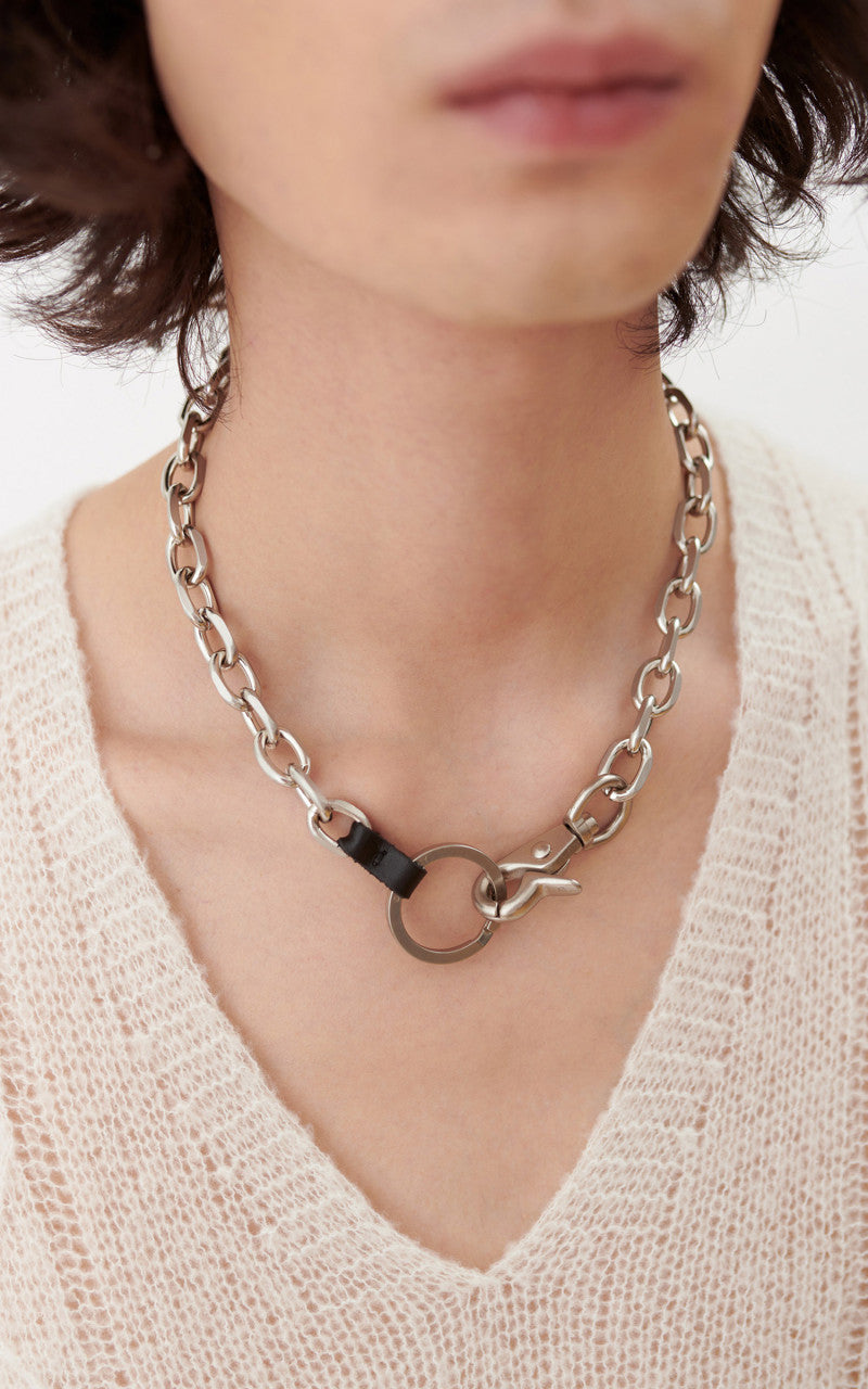 Our Legacy Ladon Matte Nickel Keyring