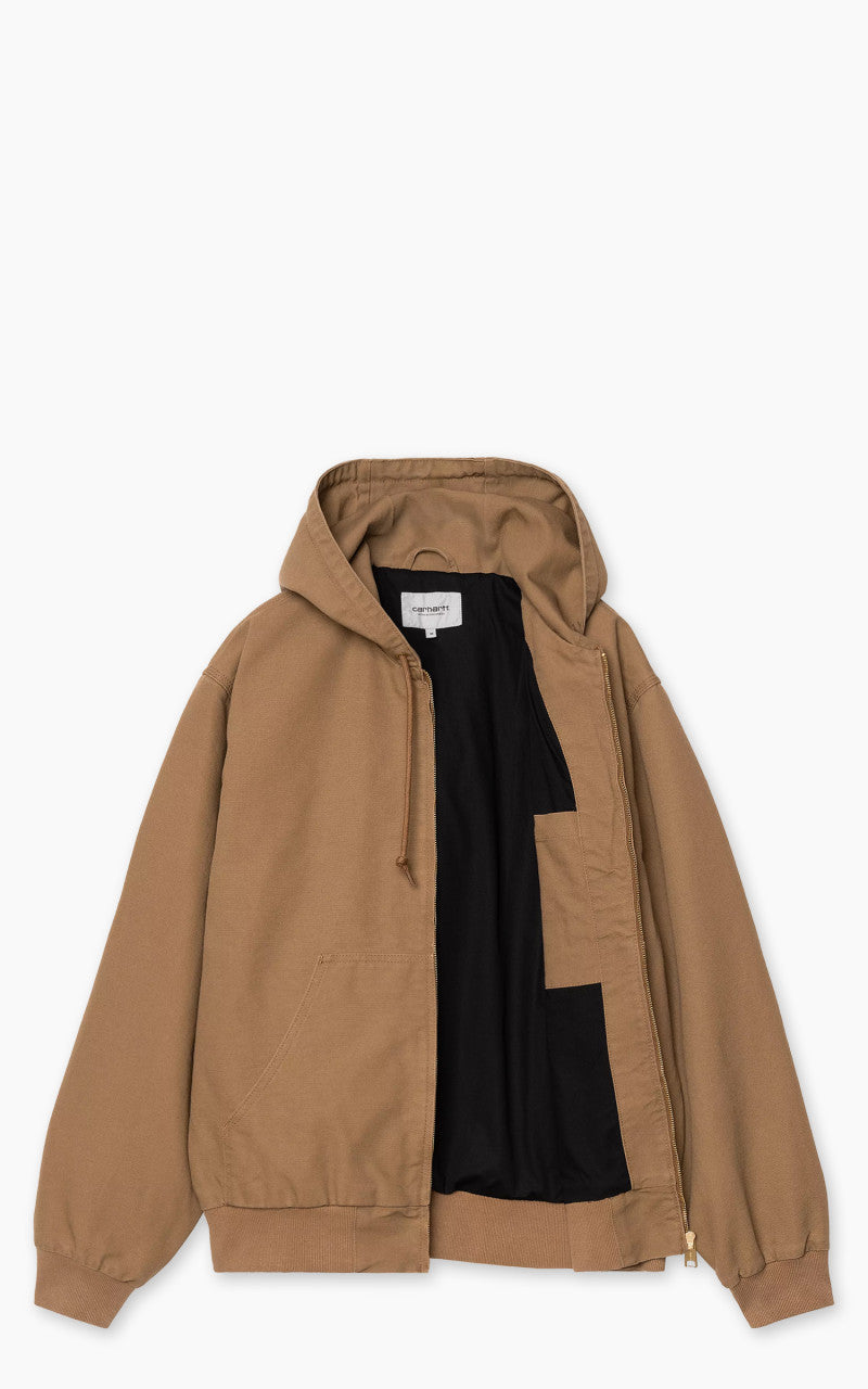 Carhartt WIP OG Active Jacket Dearborn Canvas Rinsed Hamilton Brown