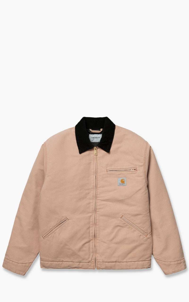 Carhartt WIP OG Detroit Jacket Aged Canvas Dusty Hamilton Brown/Black