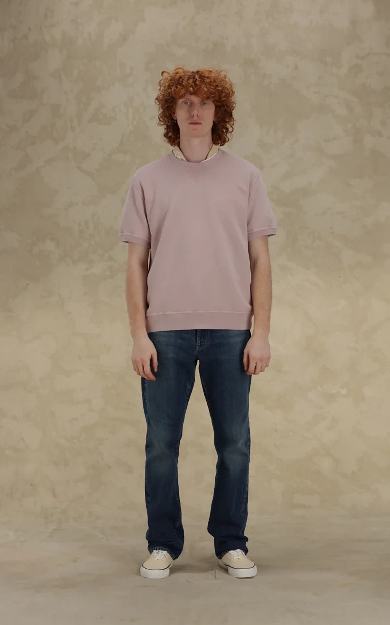 Fortela Ohio S/S Crewneck Sweatshirt Pink