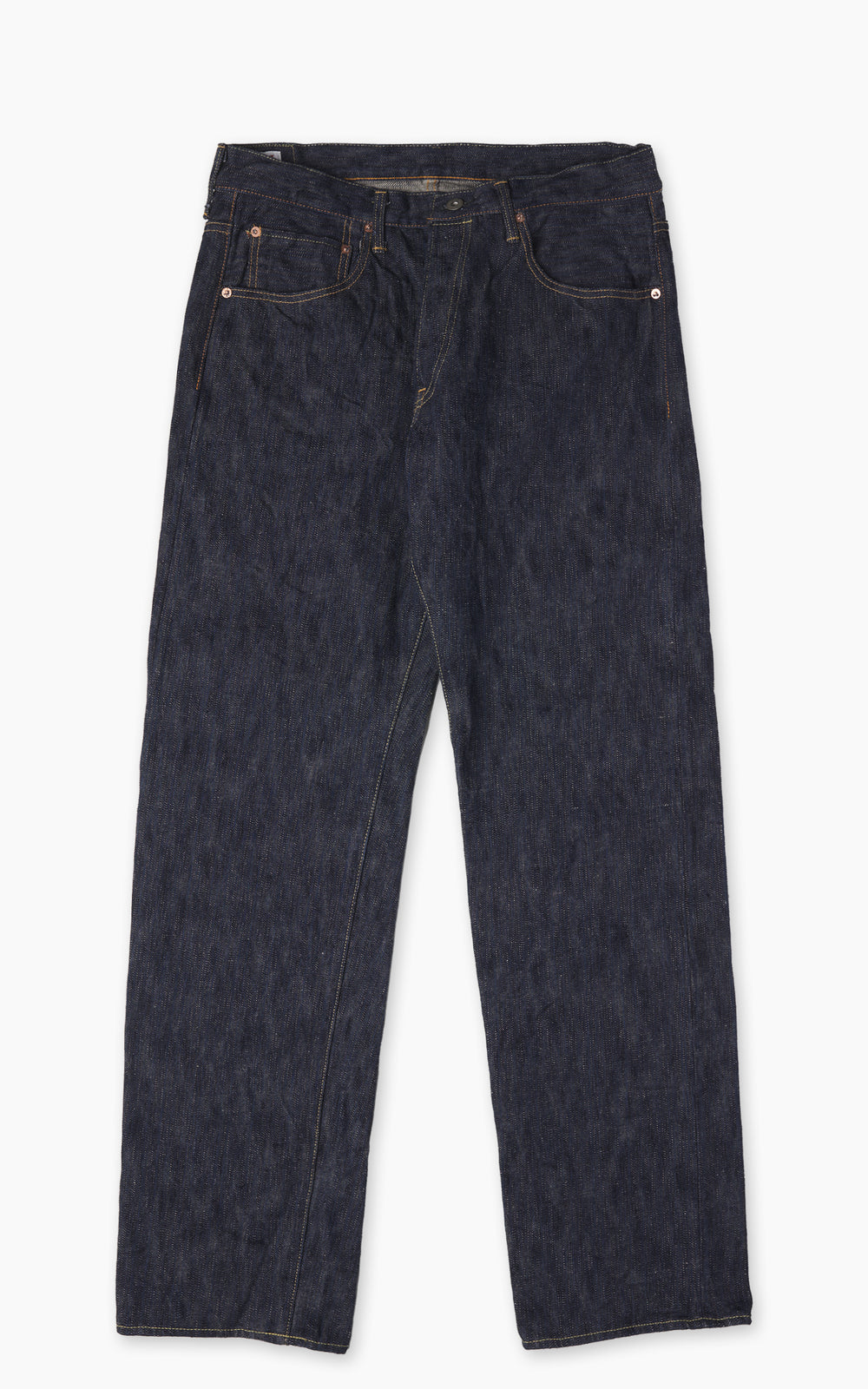 ONI Denim 270-ONI KASE New Regular Straight Natural Indigo 16oz