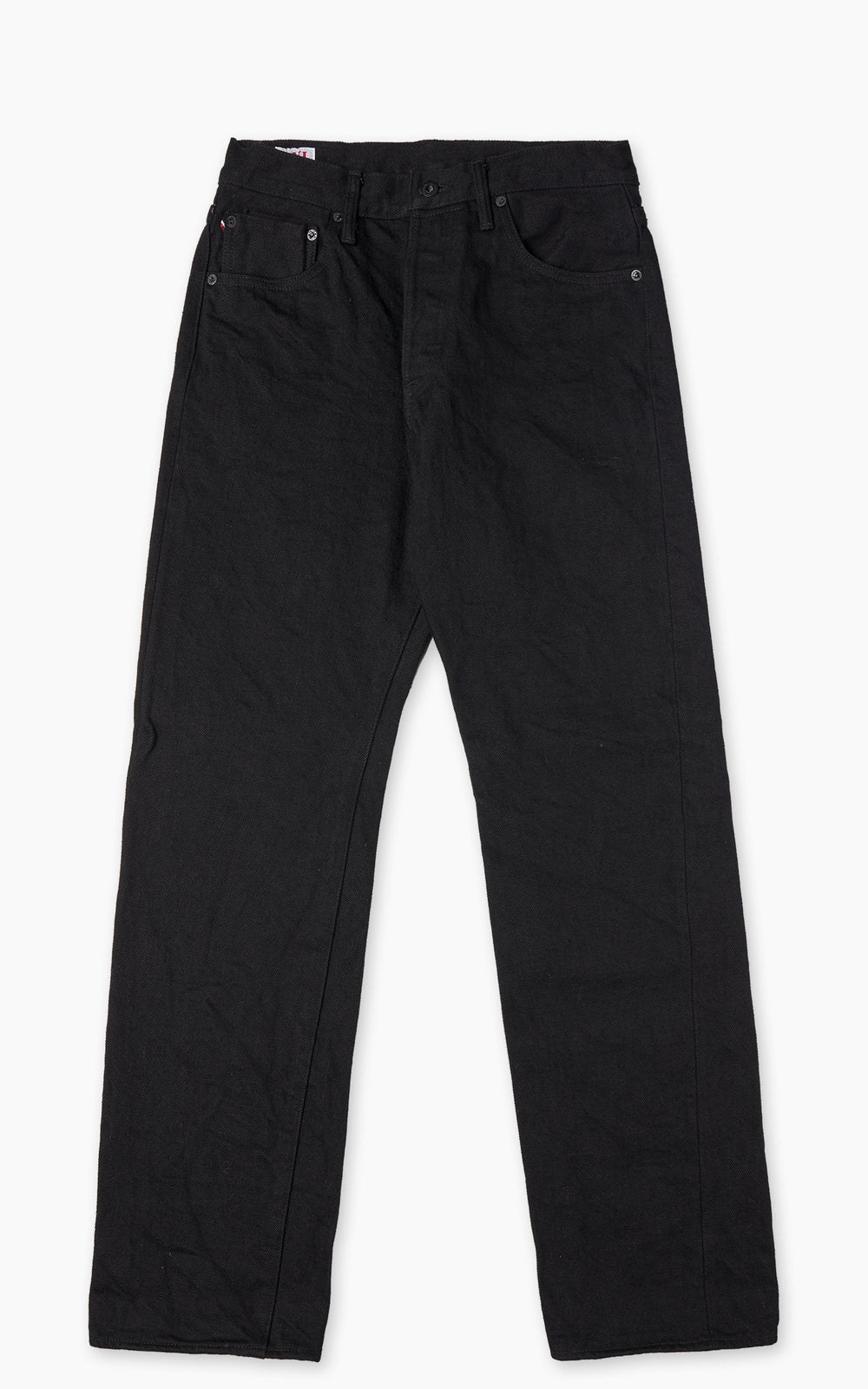 ONI Denim 288ZR-BKBK "Secret Black Denim" Regular Straight Jeans 20oz