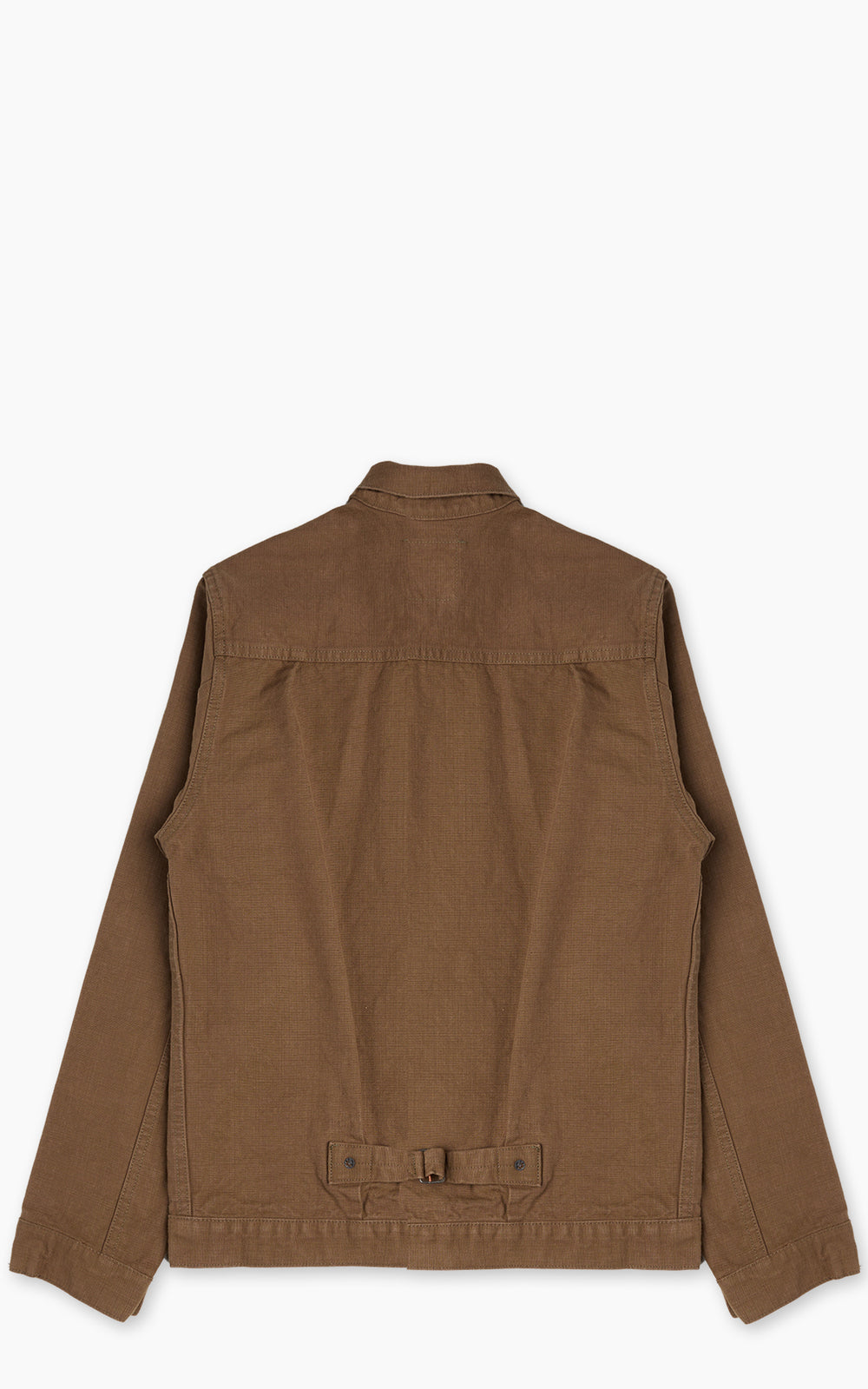 ONI Denim 01507L-HOX-BRK Type I Jacket Sulfur Dyed Heavy Oxford Brown Khaki 13oz