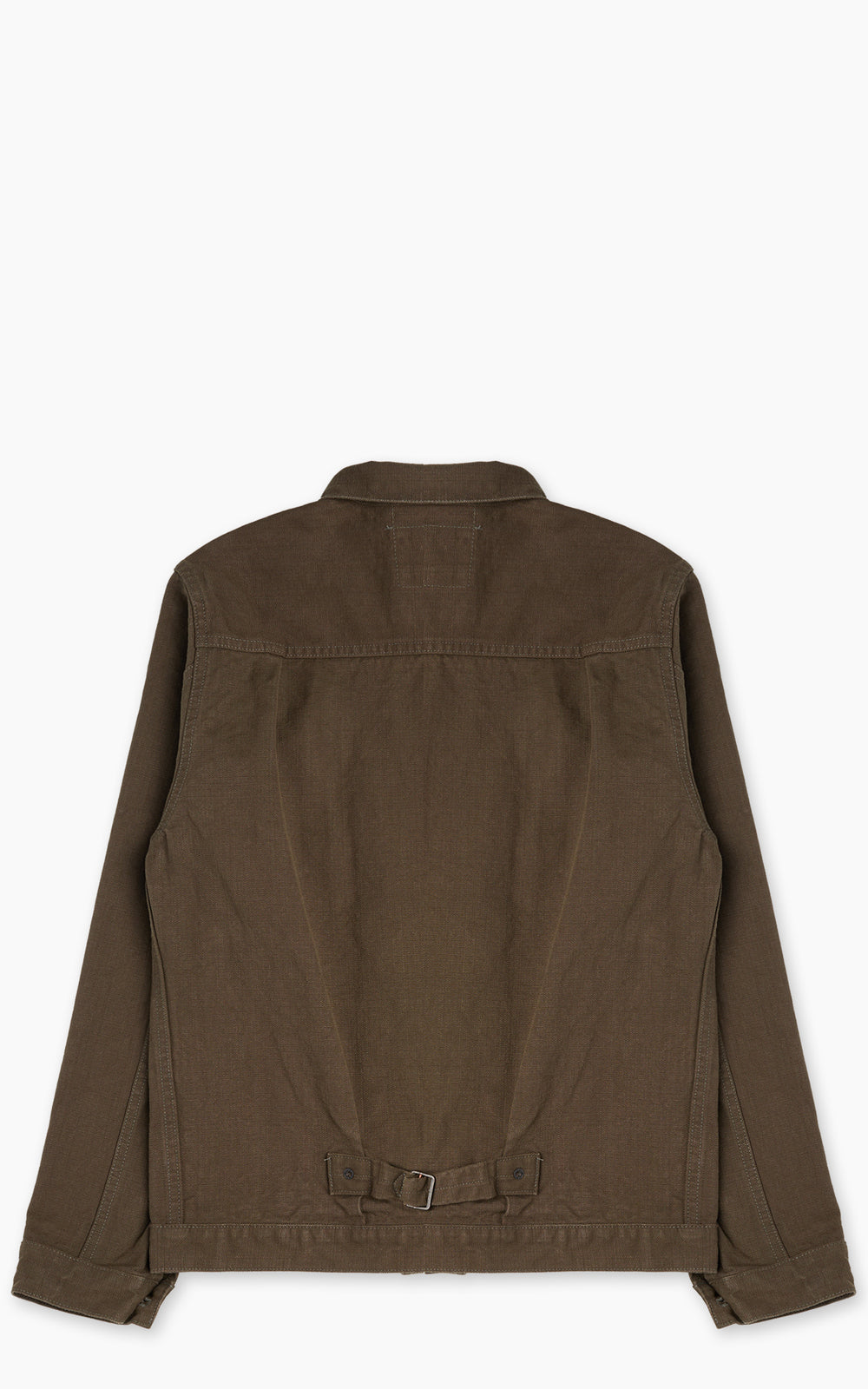 ONI Denim 01507L-HOX-OLB Type I Jacket Sulfur Dyed Heavy Oxford Olive Brown 13oz
