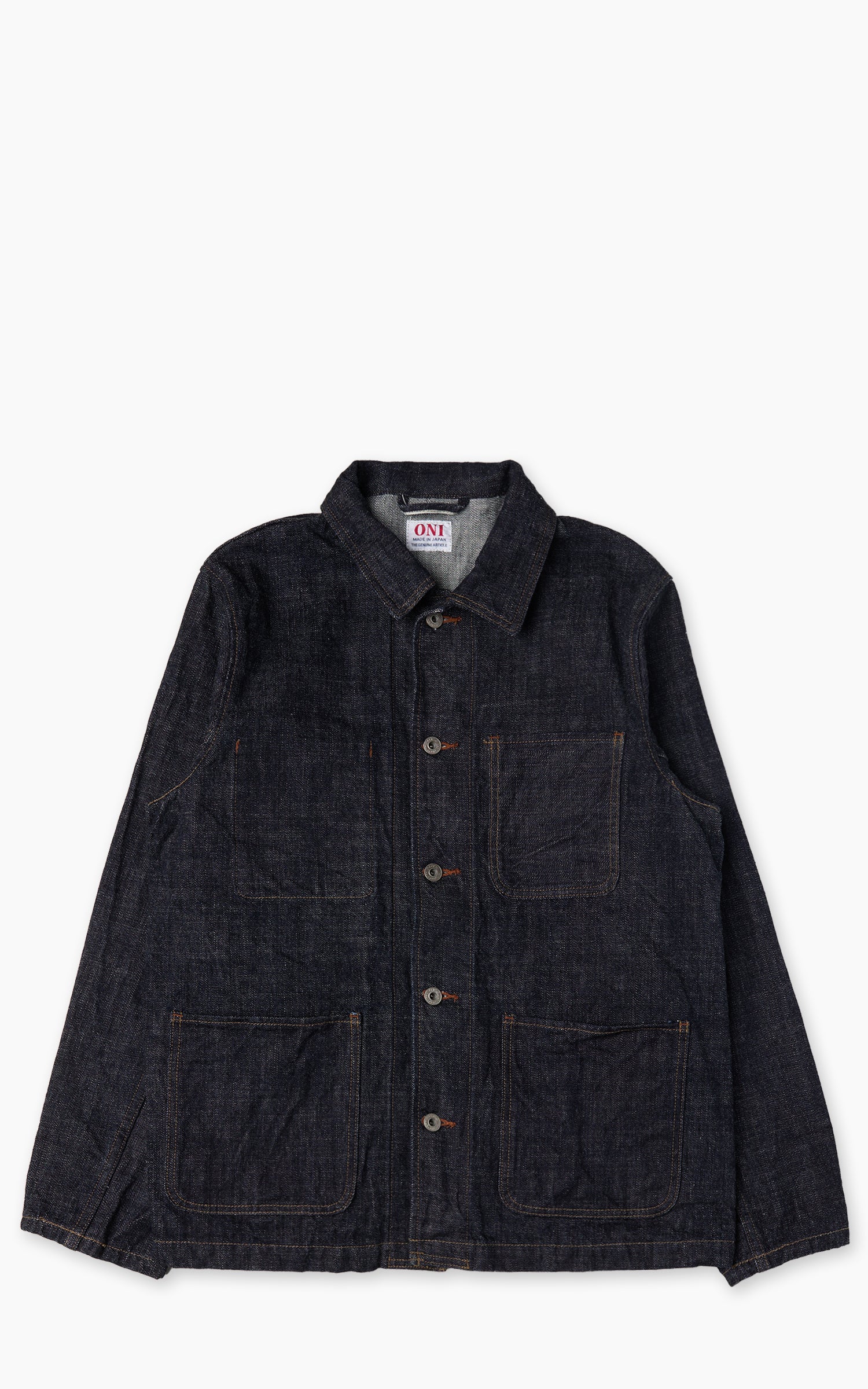 ONI Denim 03502-LS13.5 Coveralls Long Slab Denim 13.5oz