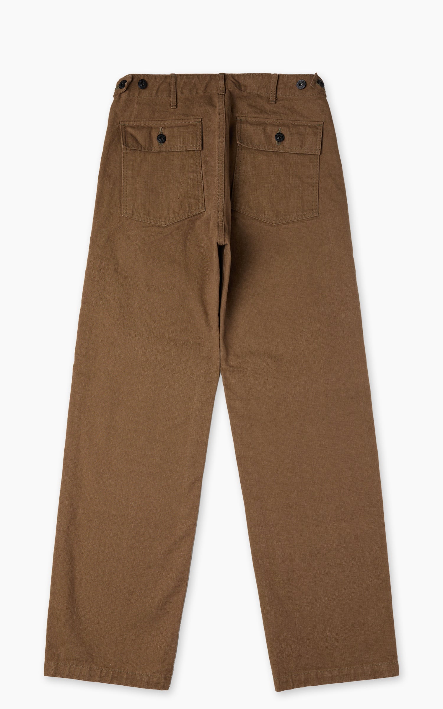 ONI Denim 207-HOX-BRK Baker Pants Sulfur Dye Heavy Oxford Brown Khaki 13oz