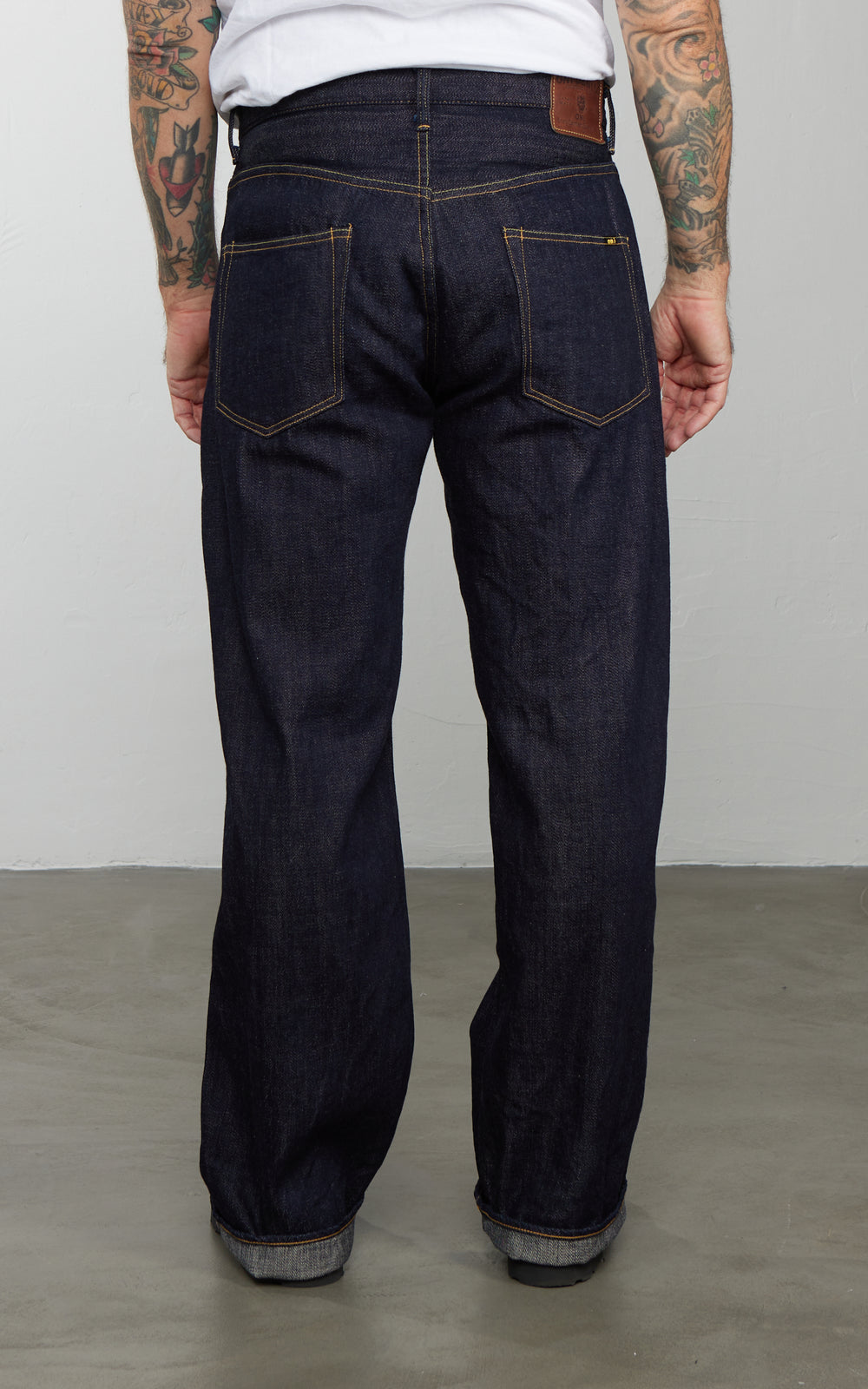 ONI Denim 222-Kiraku Super Wide Straight Denim Indigo 12oz