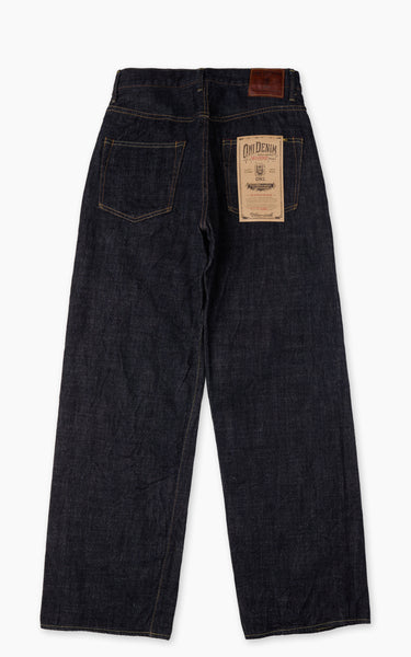 ONI Denim 222-LS13.5 Super Wide Straight Long Slab Denim Indigo 13.5oz