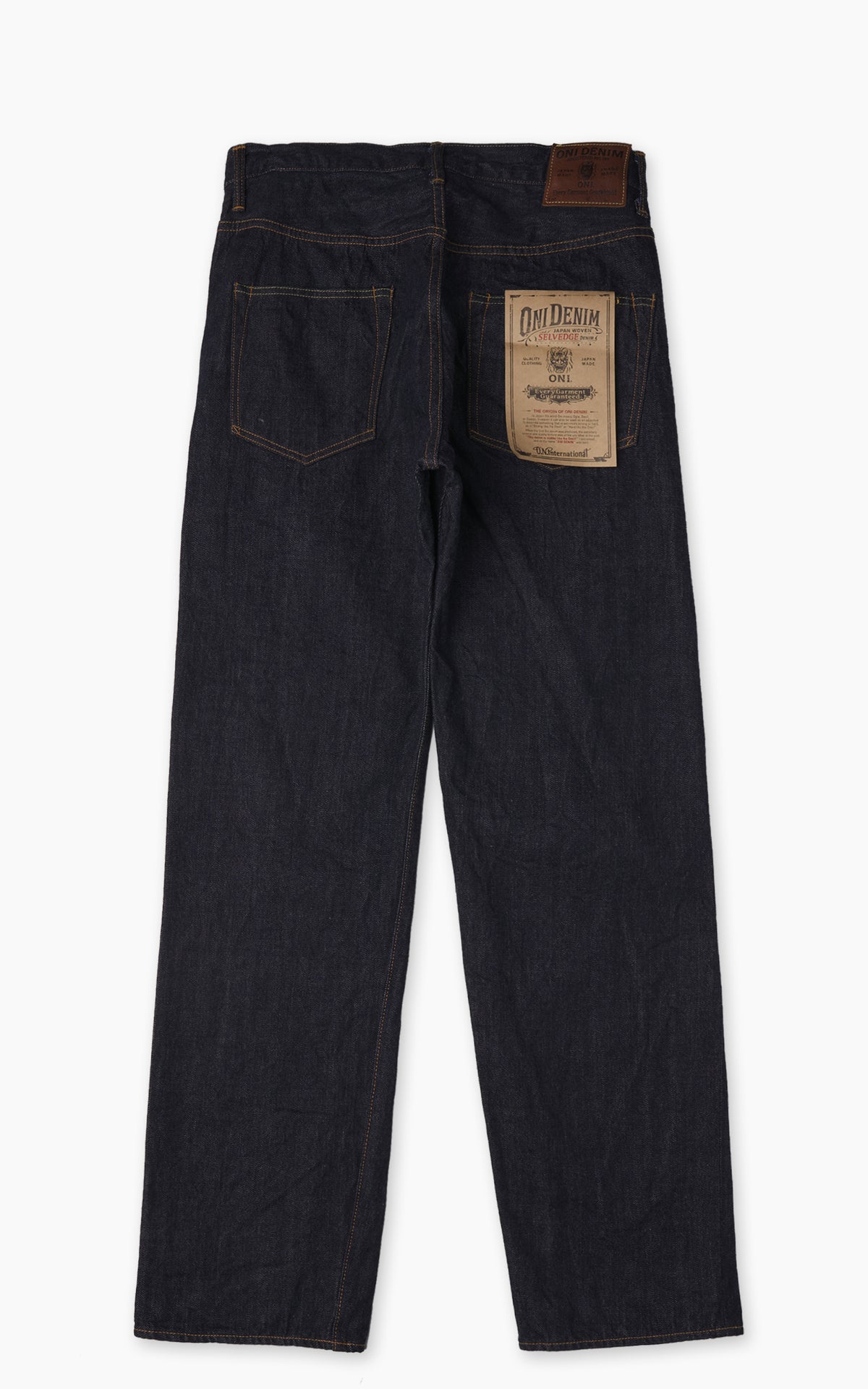 ONI Denim 270-60XX Just Right Straight Denim Indigo 12oz
