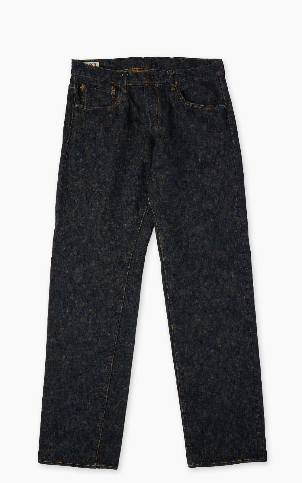 ONI Denim 277-BUMPY Just Right Straight Earth Yellow (Oudo) 17oz