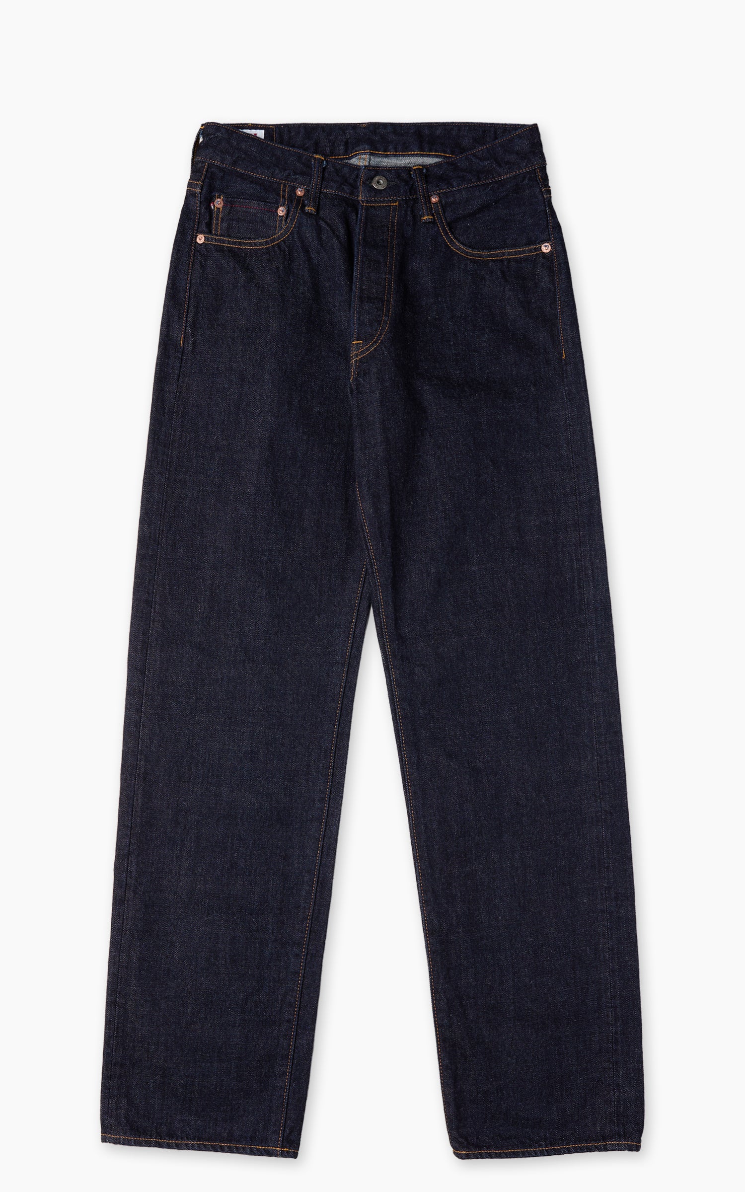 ONI Denim ONI-L700 Ladies Just Right Straight Selvedge Denim Indigo 14oz