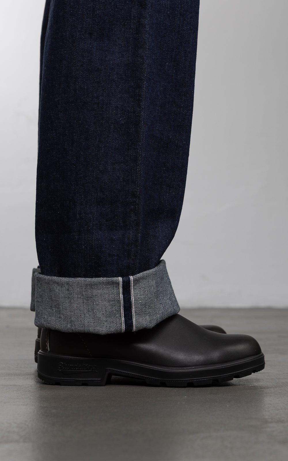 ONI Denim L720-12Z Ladies Wide Straight Selvedge Denim Indigo 12oz