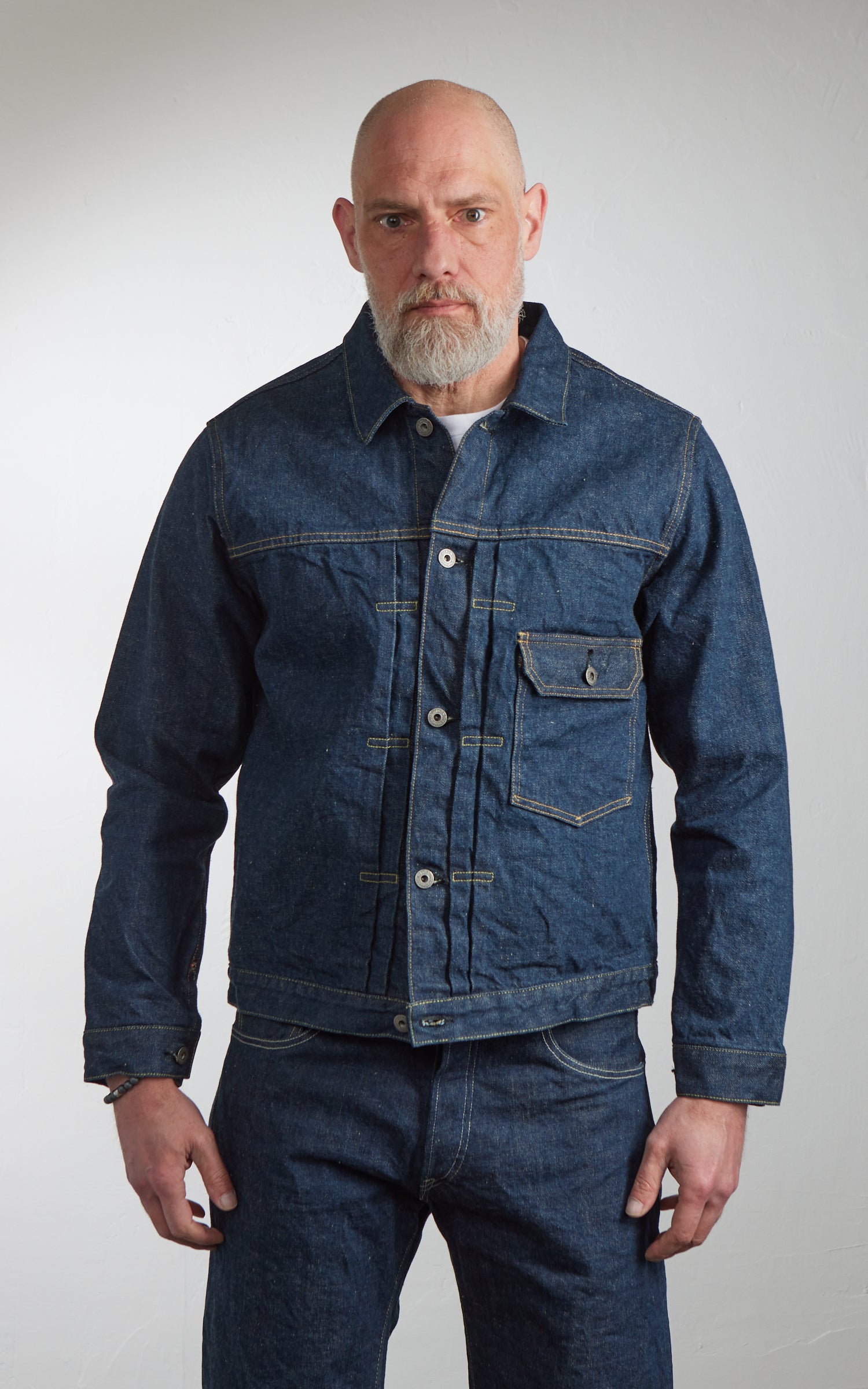 ONI Denim 01507-Ishikawadai Type I Jacket Indigo 15oz