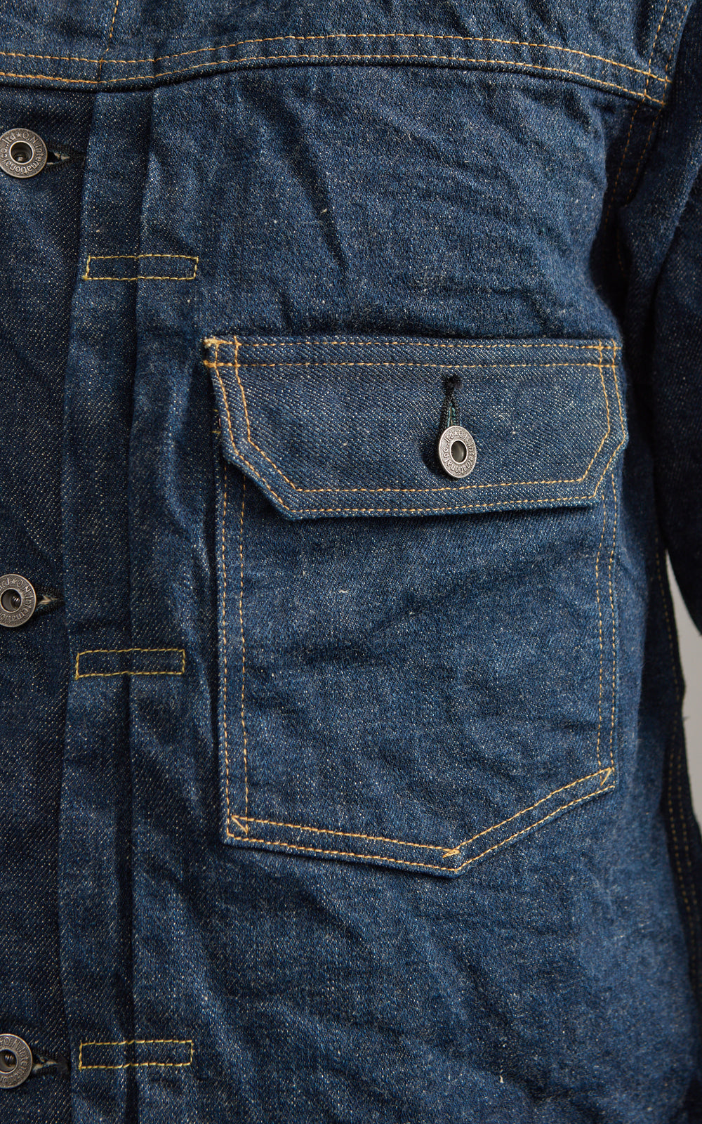 ONI Denim 01507-Ishikawadai Type I Jacket Indigo 15oz